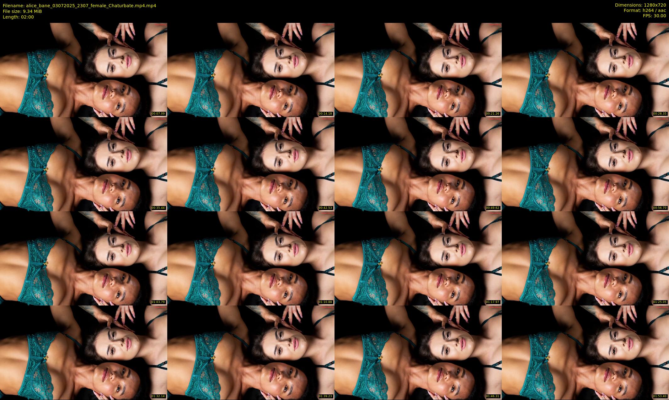 alice_bane — 2 minute Chaturbate female cam show recording, 720p, Jul 3, 2025