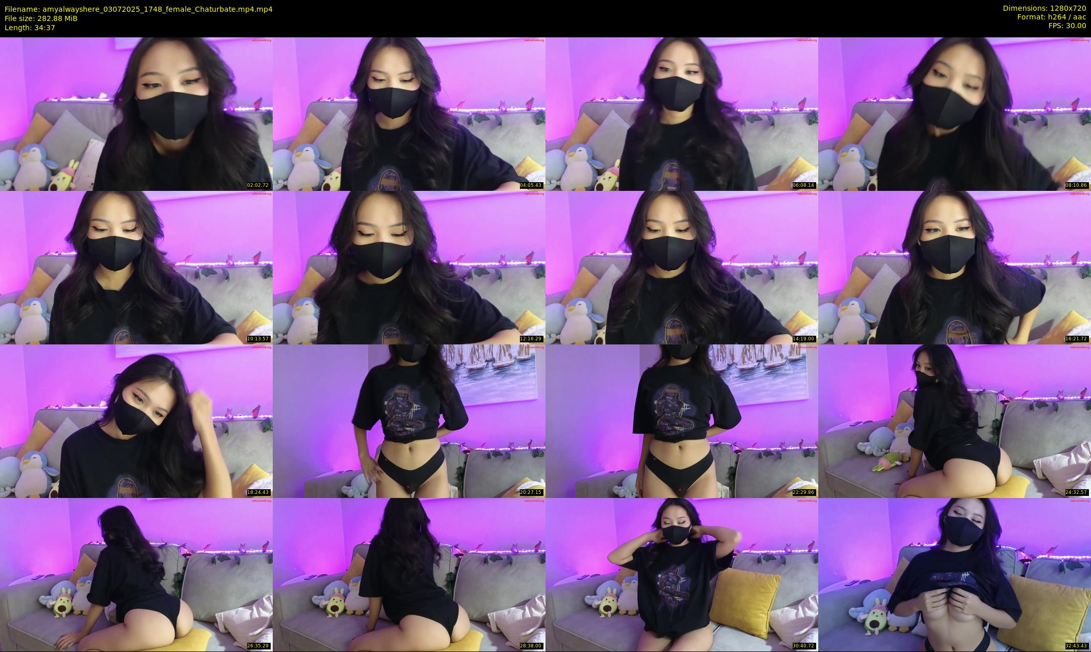 amyalwayshere — 35 minute Chaturbate female cam show recording, 720p, Jul 3, 2025