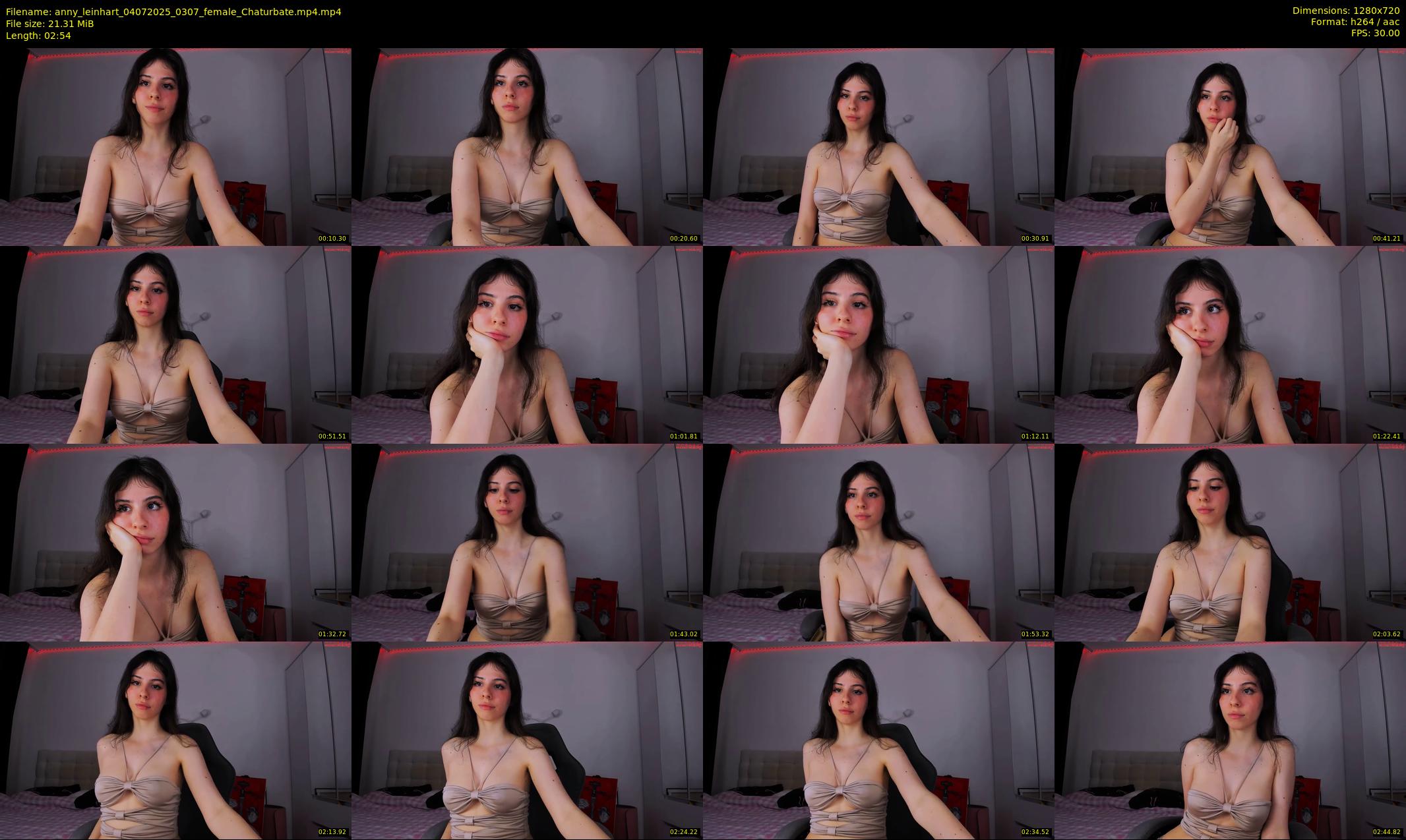 anny_leinhart — 3 minute Chaturbate female cam show recording, 720p, Jul 4, 2025