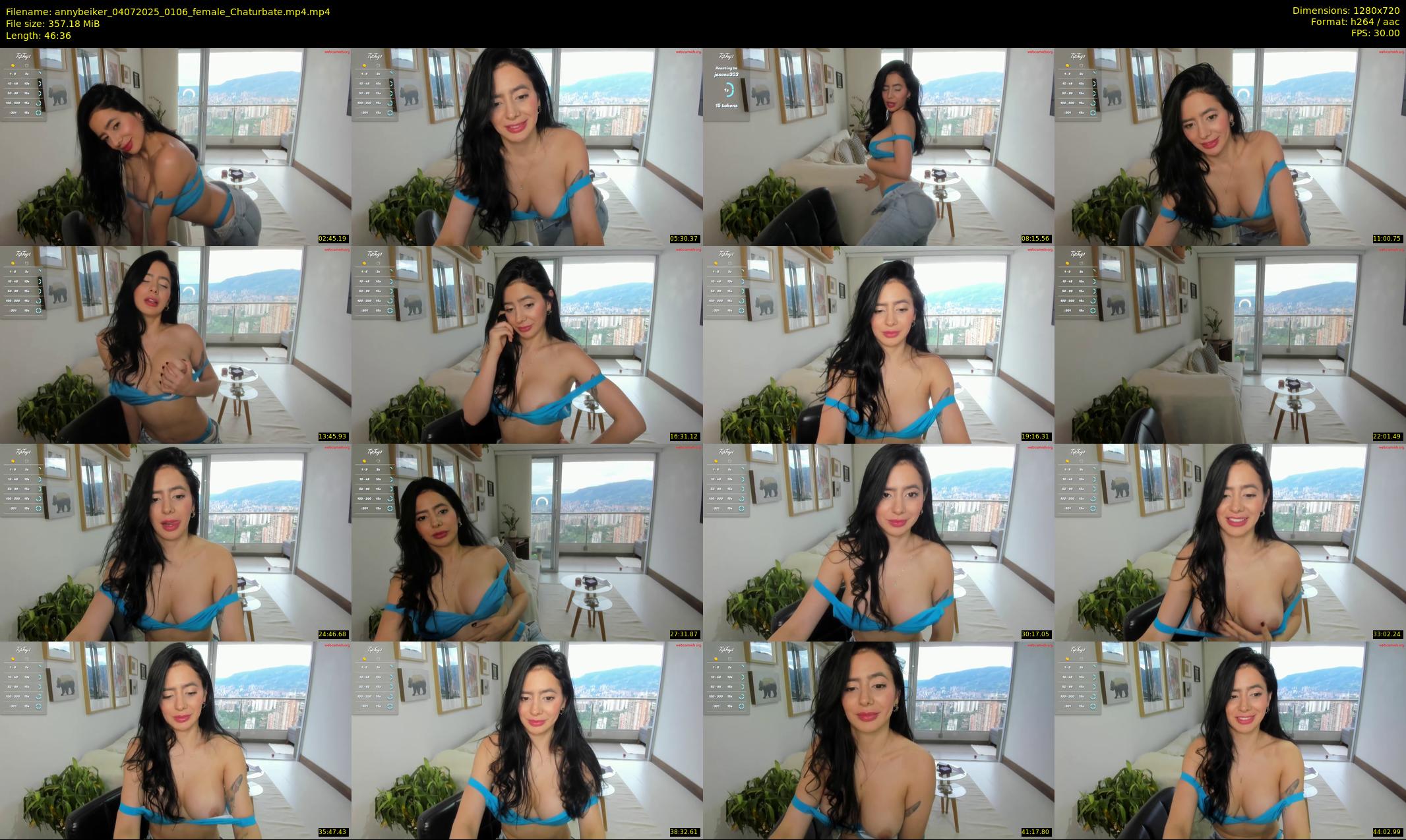 annybeiker — 47 minute Chaturbate female cam show recording, 720p, Jul 4, 2025