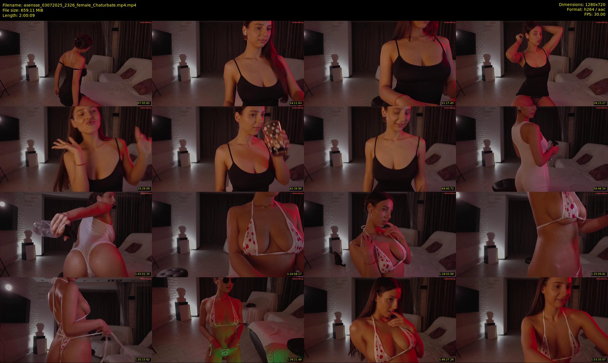 asensse — 121 minute Chaturbate female cam show recording, 720p, Jul 3, 2025