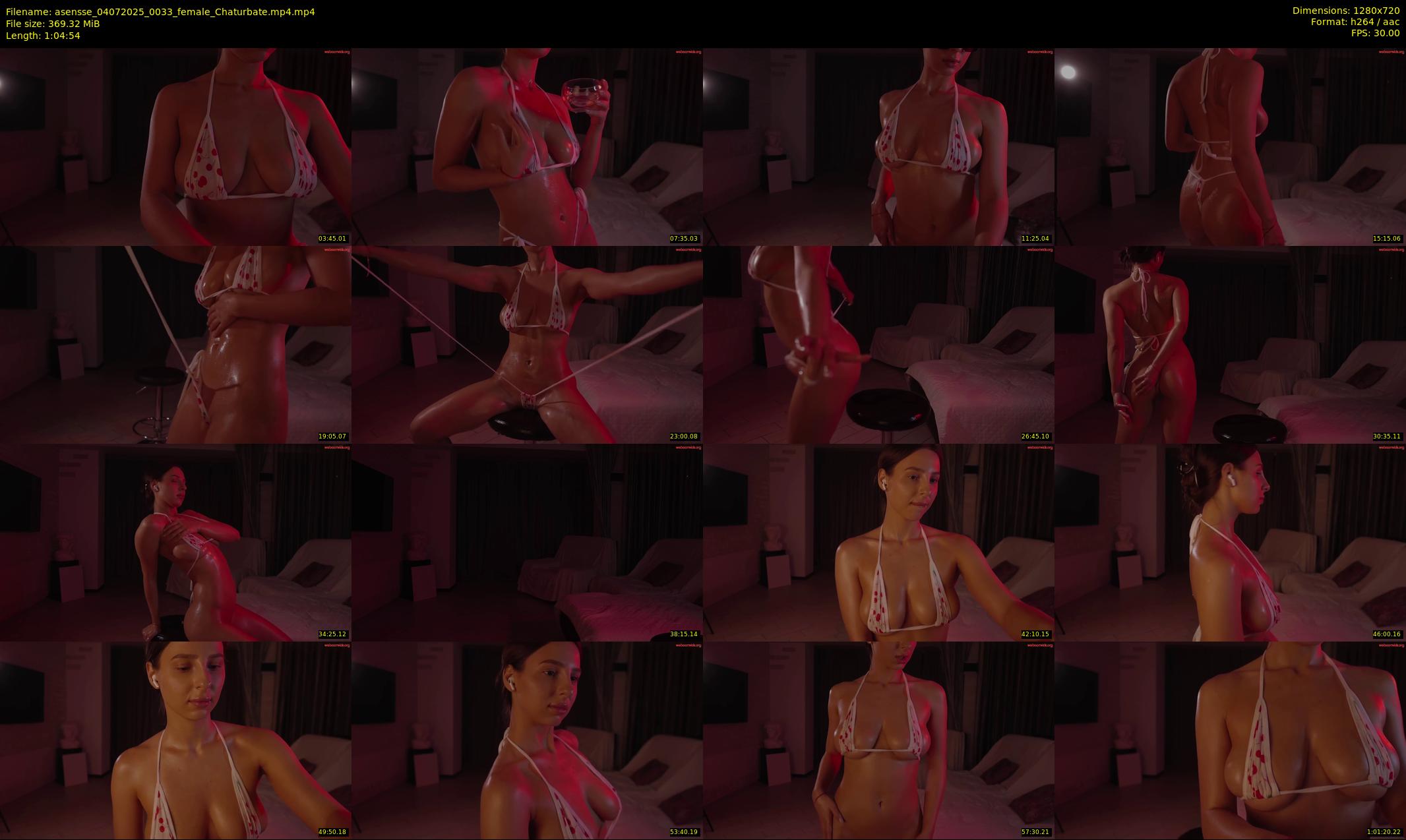 asensse — 65 minute Chaturbate female cam show recording, 720p, Jul 4, 2025