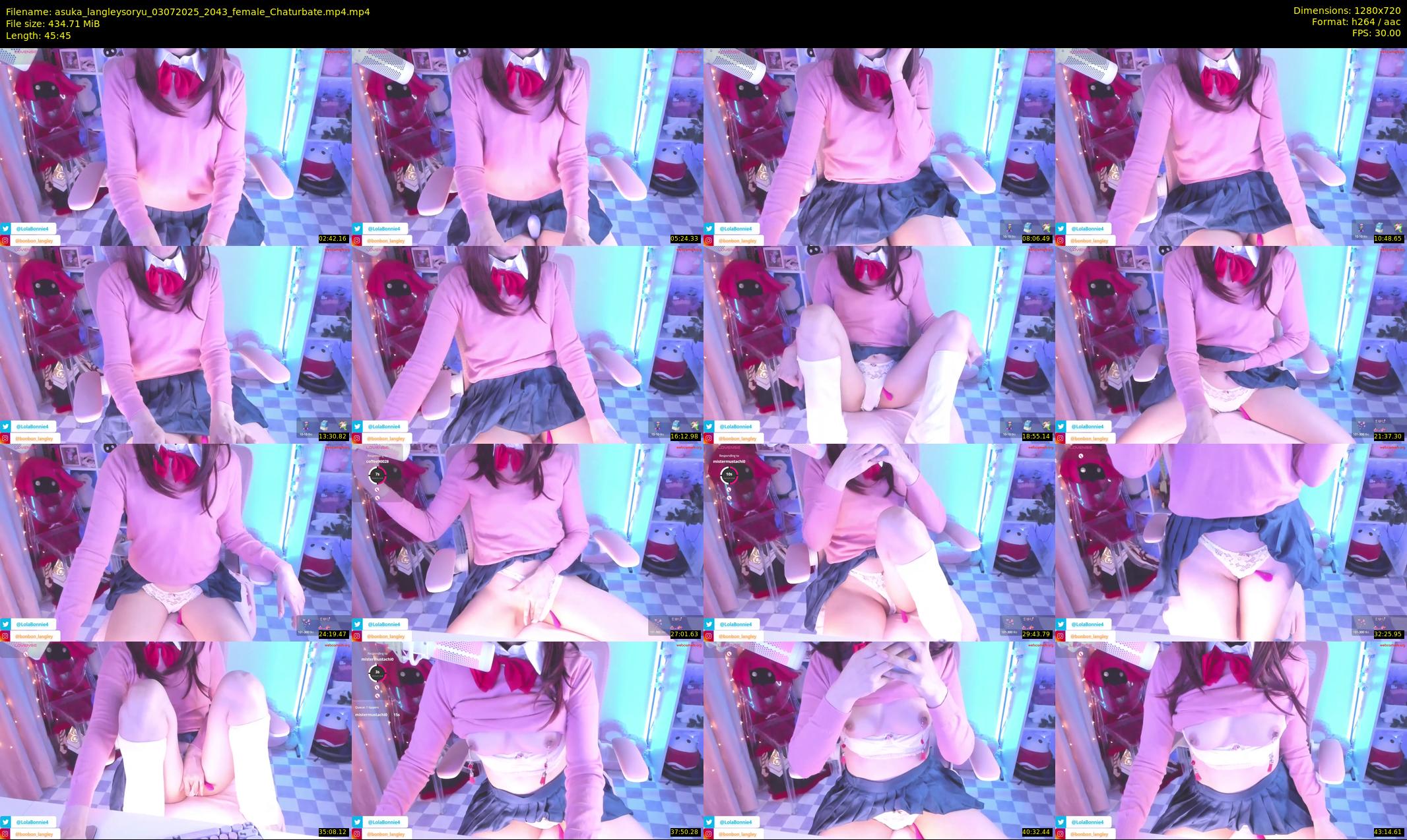 asuka_langleysoryu — 46 minute Chaturbate female cam show recording, 720p, Jul 3, 2025