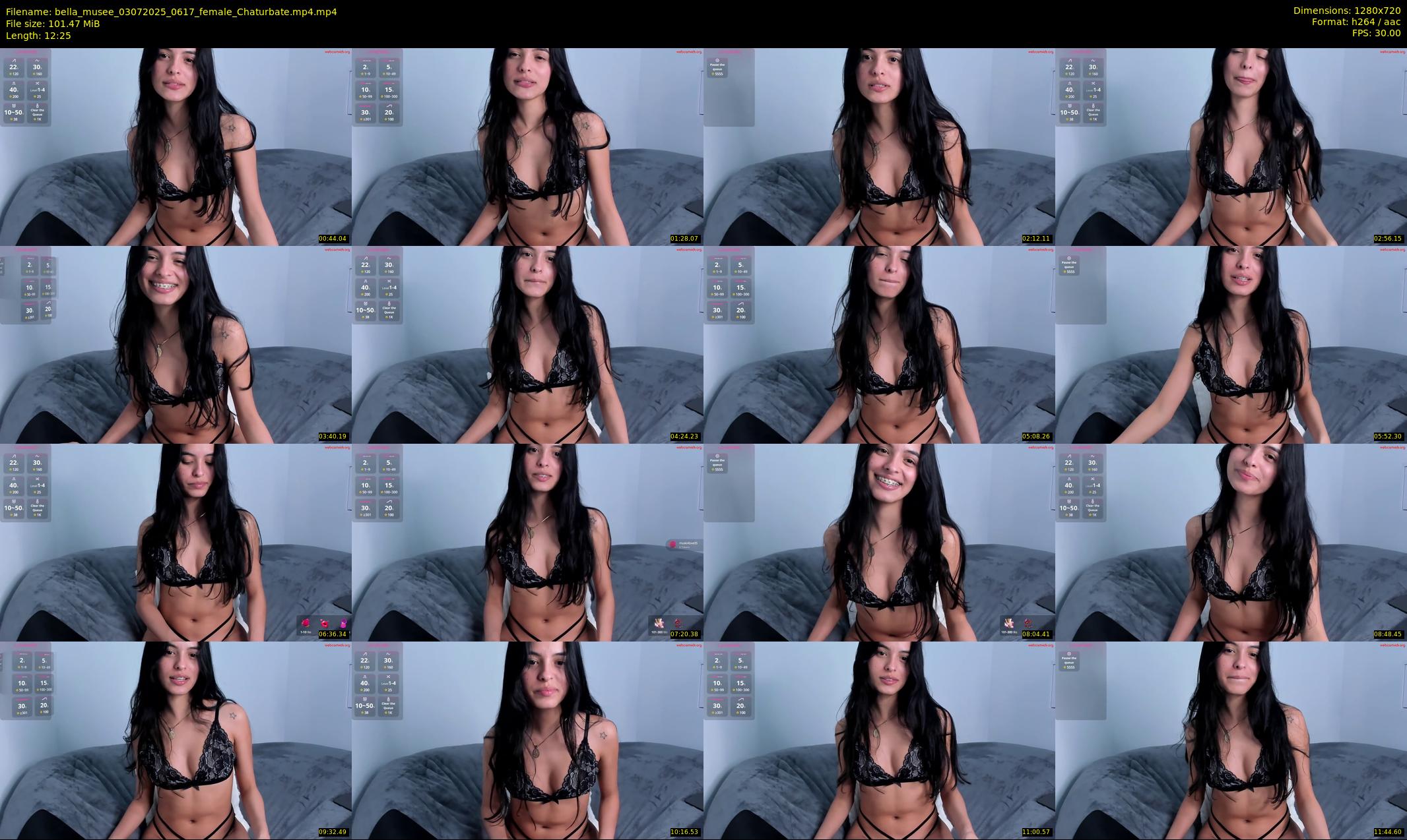 bella_musee — 13 minute Chaturbate female cam show recording, 720p, Jul 3, 2025