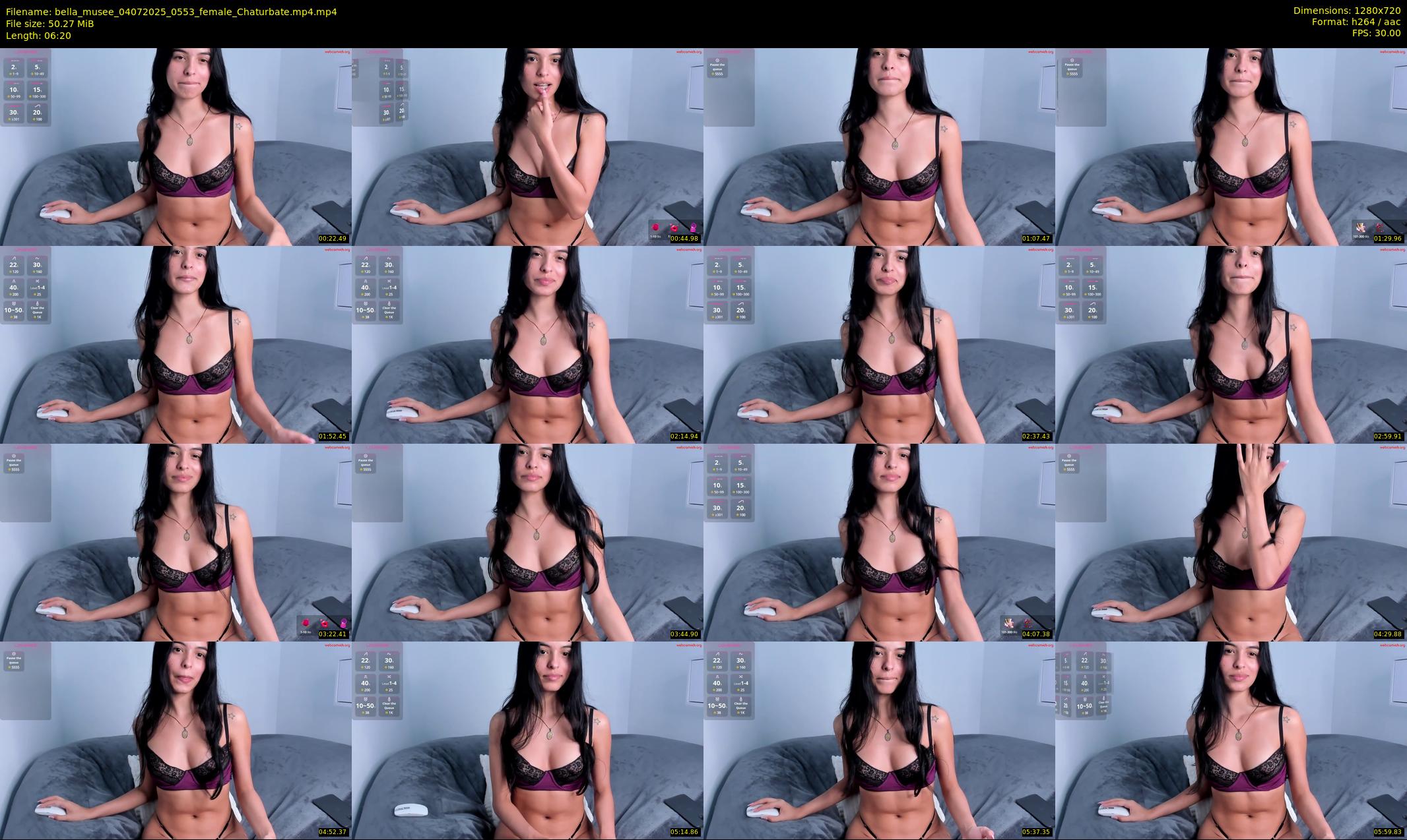 bella_musee — 7 minute Chaturbate female cam show recording, 720p, Jul 4, 2025