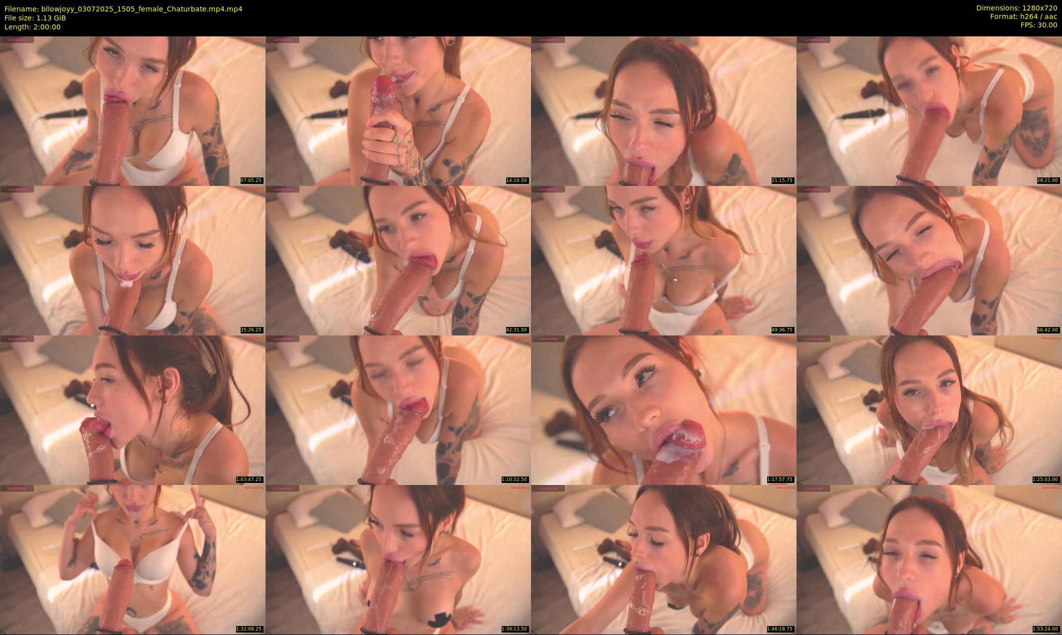bllowjoyy — 120 minute Chaturbate female cam show recording, 720p, Jul 3, 2025