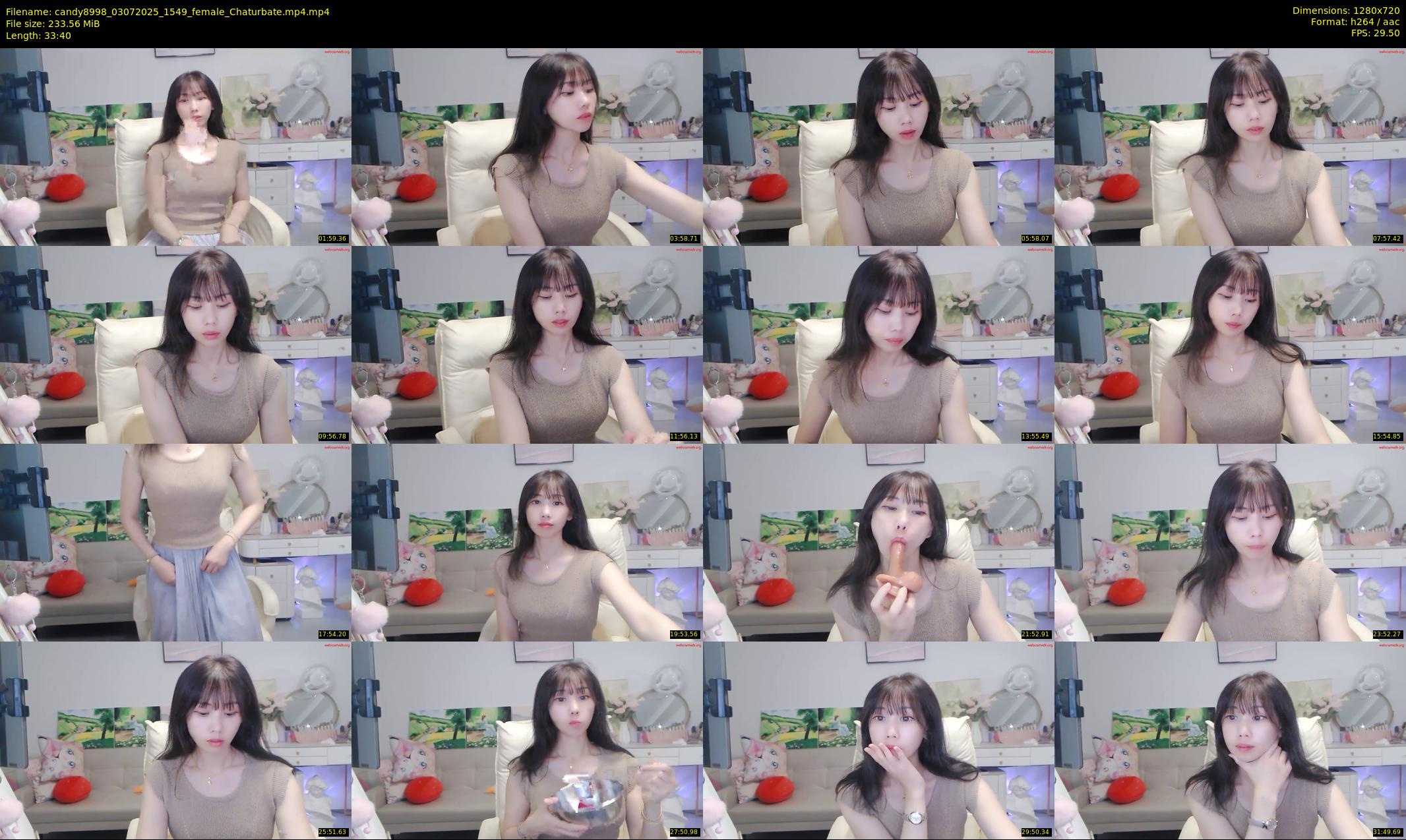candy8998 — 34 minute Chaturbate female cam show recording, 720p, Jul 3, 2025