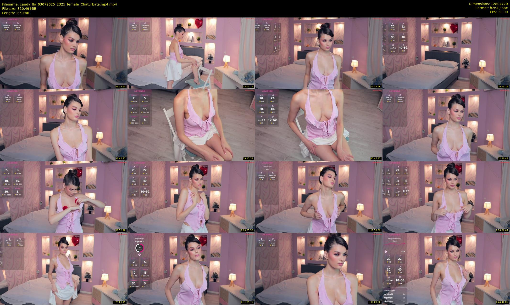 candy_flo — 111 minute Chaturbate female cam show recording, 720p, Jul 3, 2025