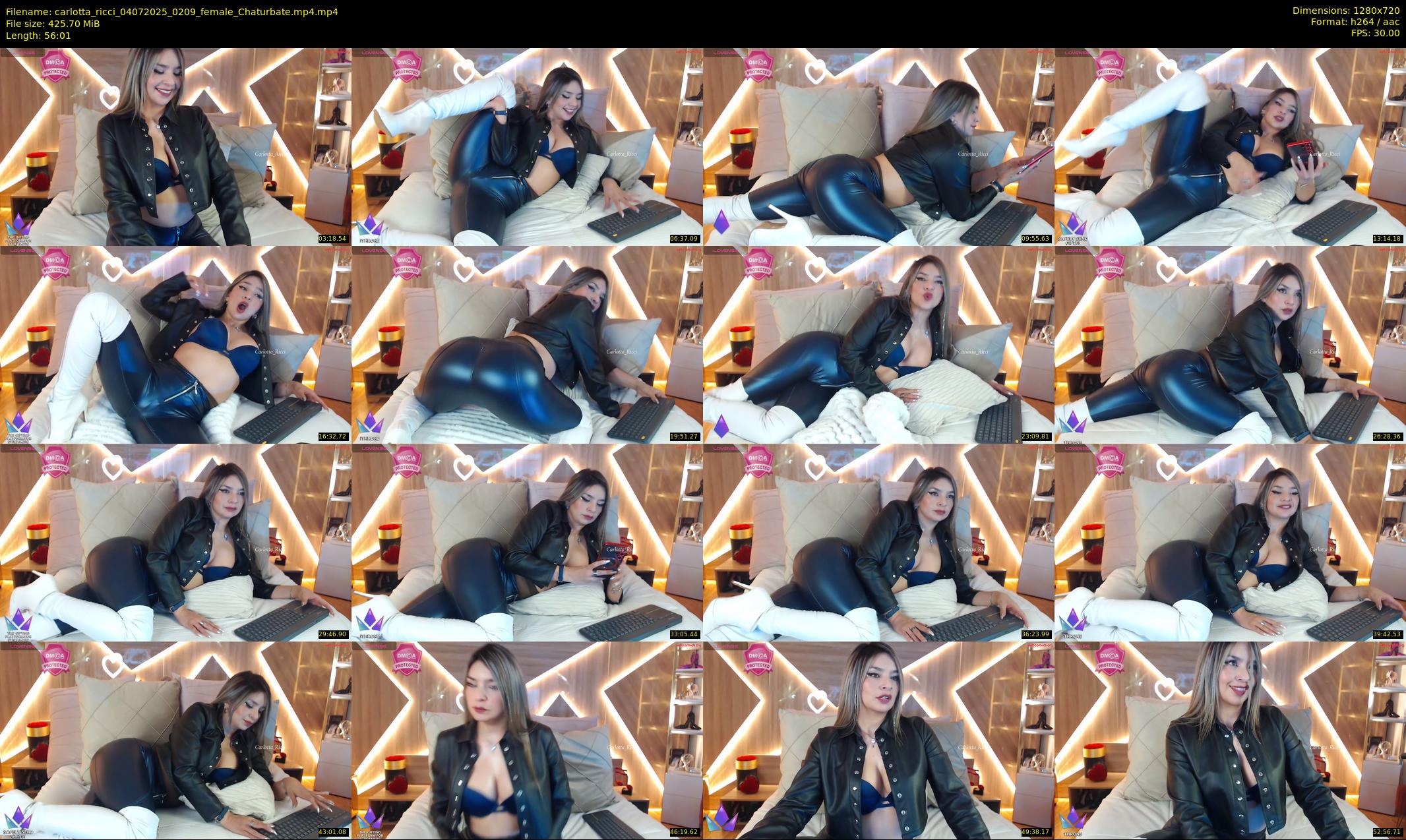 carlotta_ricci — 57 minute Chaturbate female cam show recording, 720p, Jul 4, 2025
