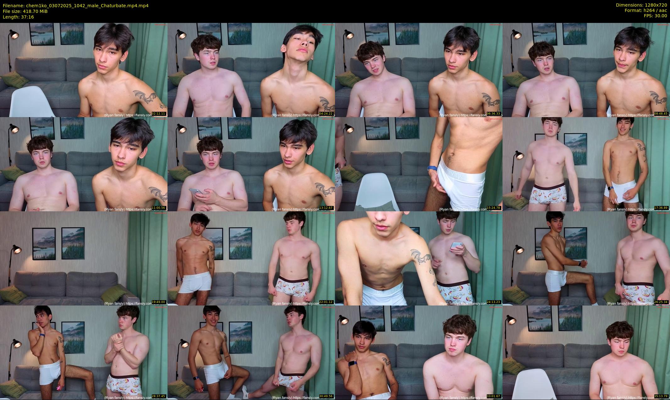 chem1ko — 38 minute Chaturbate male cam show recording, 720p, Jul 3, 2025