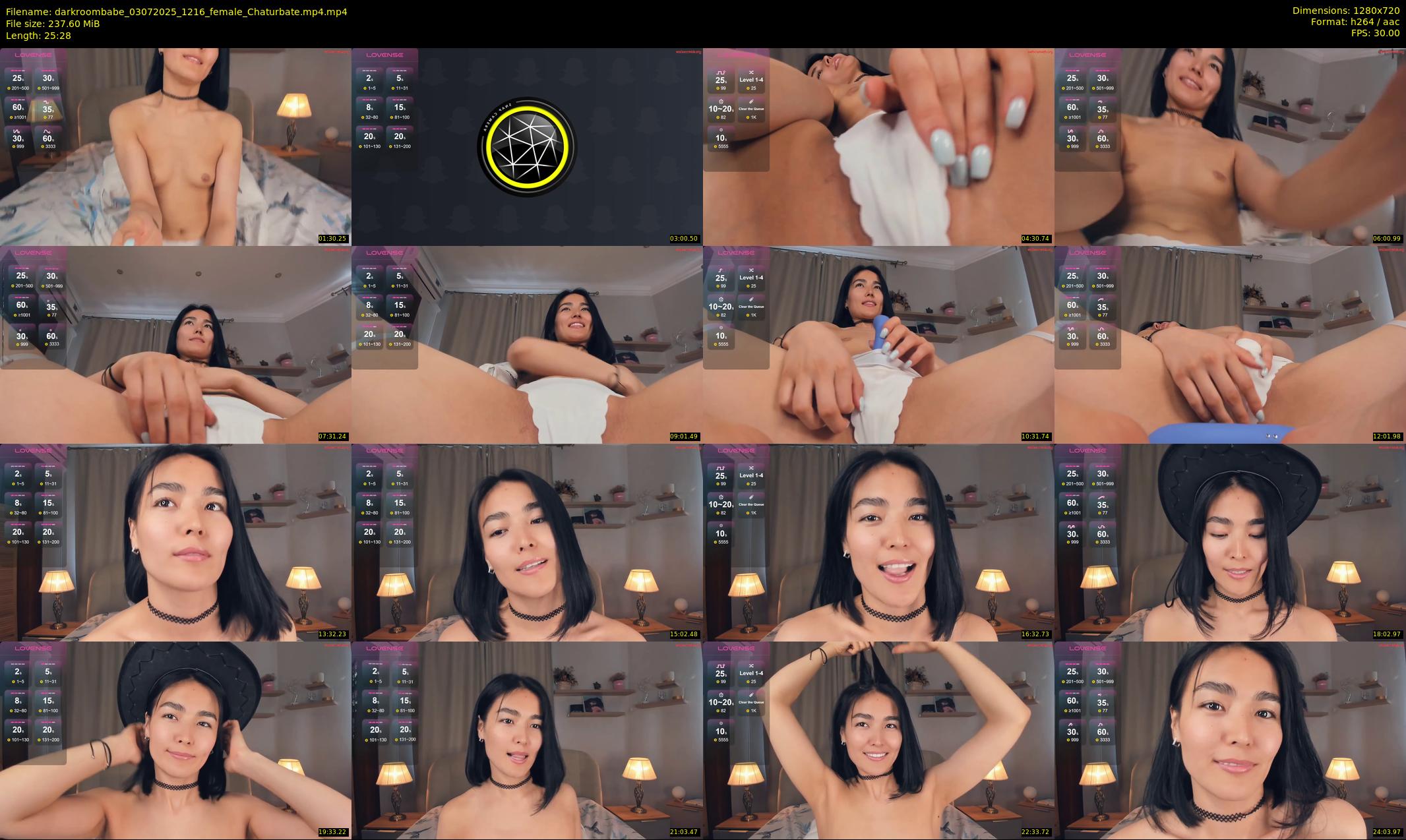 darkroombabe — 26 minute Chaturbate female cam show recording, 720p, Jul 3, 2025