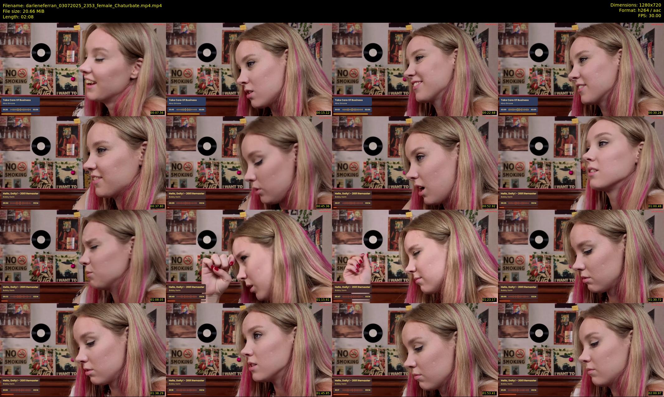 darleneferran — 3 minute Chaturbate female cam show recording, 720p, Jul 3, 2025
