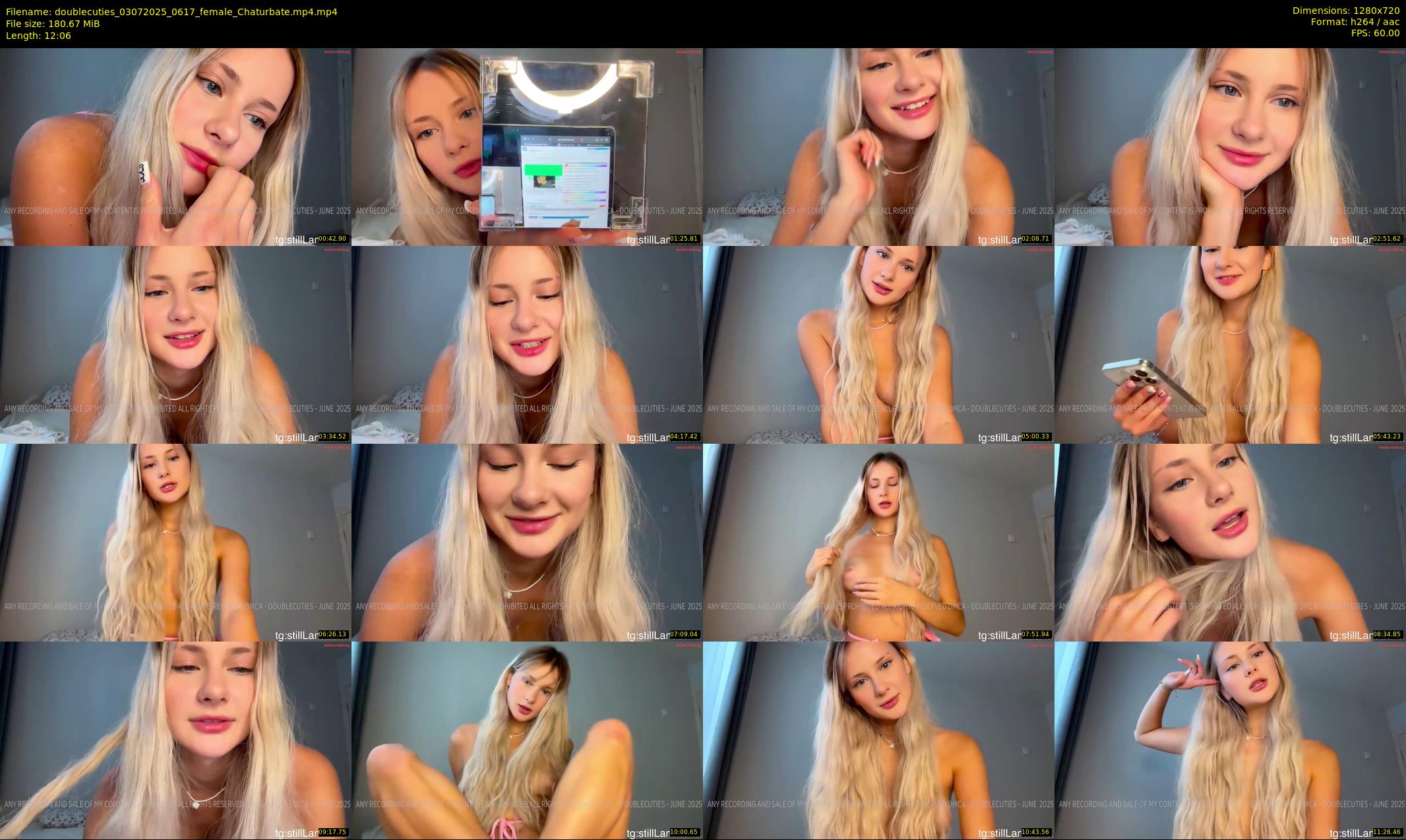 doublecuties — 13 minute Chaturbate couple cam show recording, 720p, Jul 3, 2025