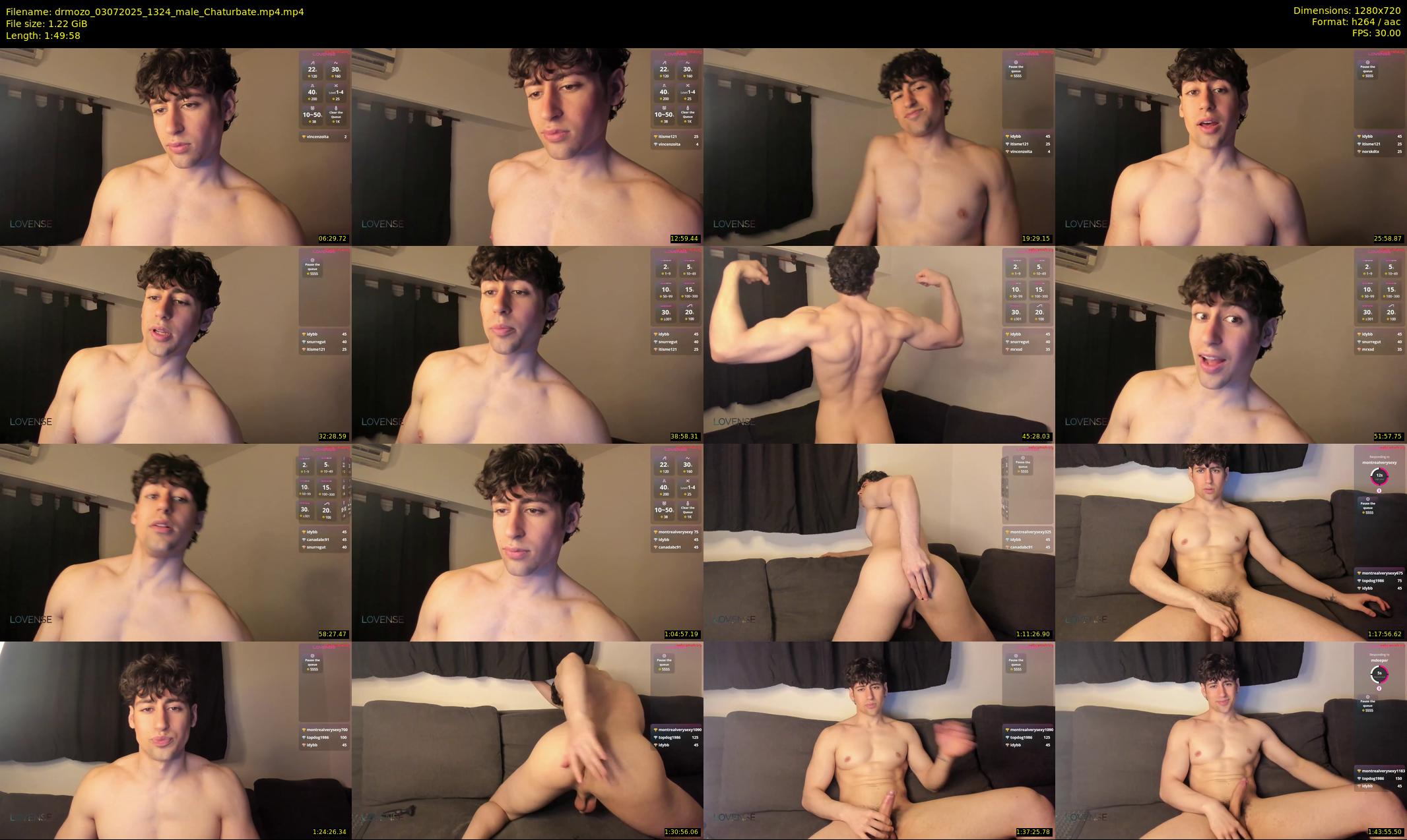 drmozo — 110 minute Chaturbate male cam show recording, 720p, Jul 3, 2025