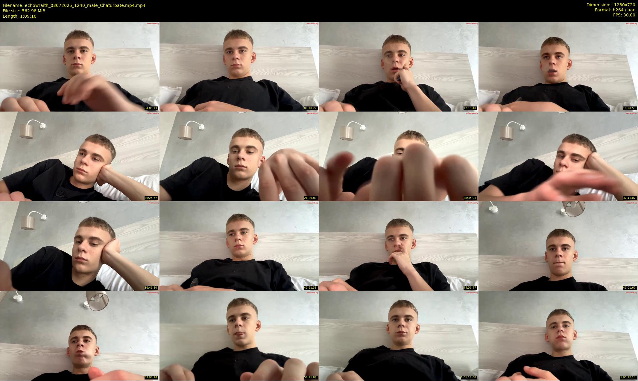 echowraith — 70 minute Chaturbate male cam show recording, 720p, Jul 3, 2025