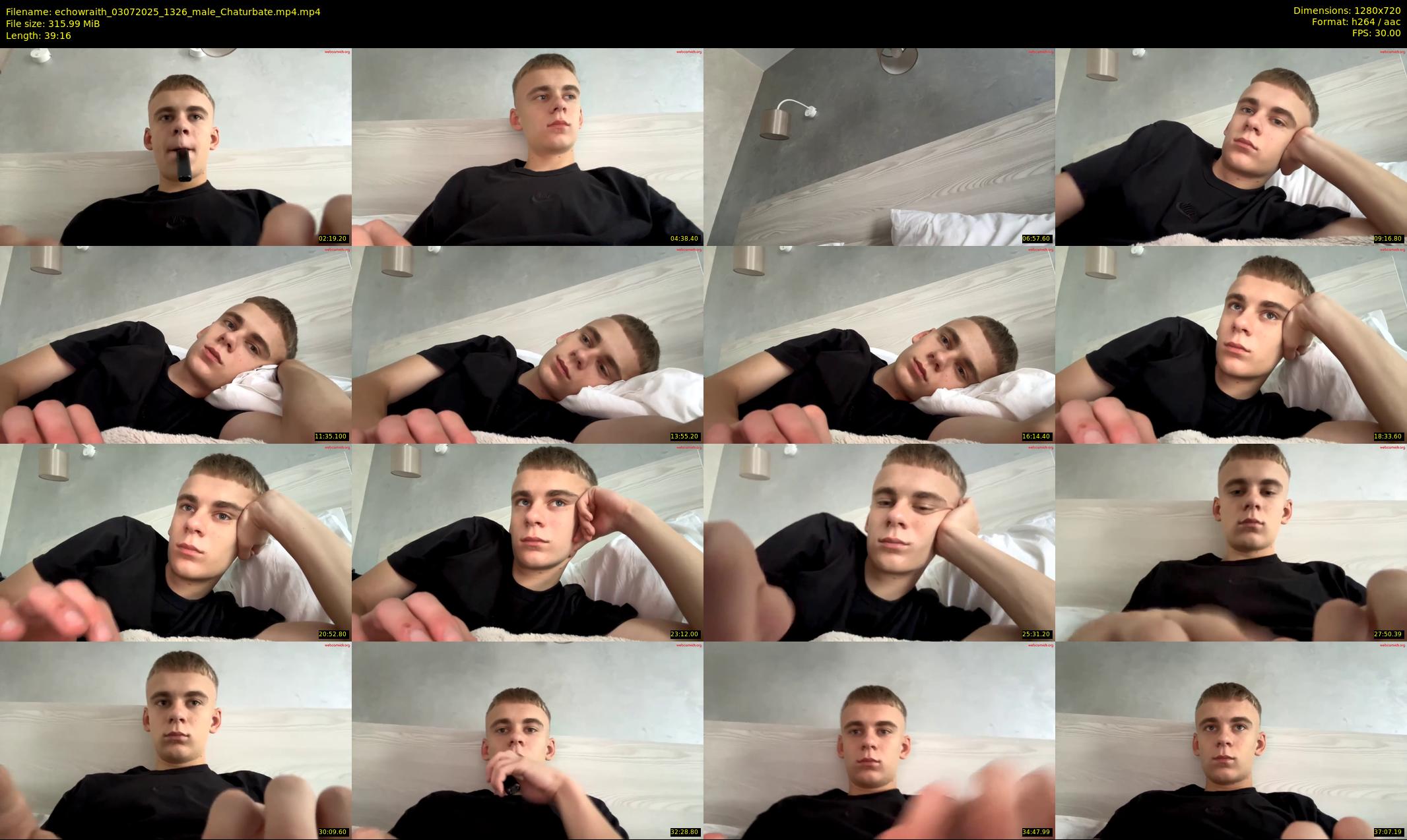 echowraith — 40 minute Chaturbate male cam show recording, 720p, Jul 3, 2025