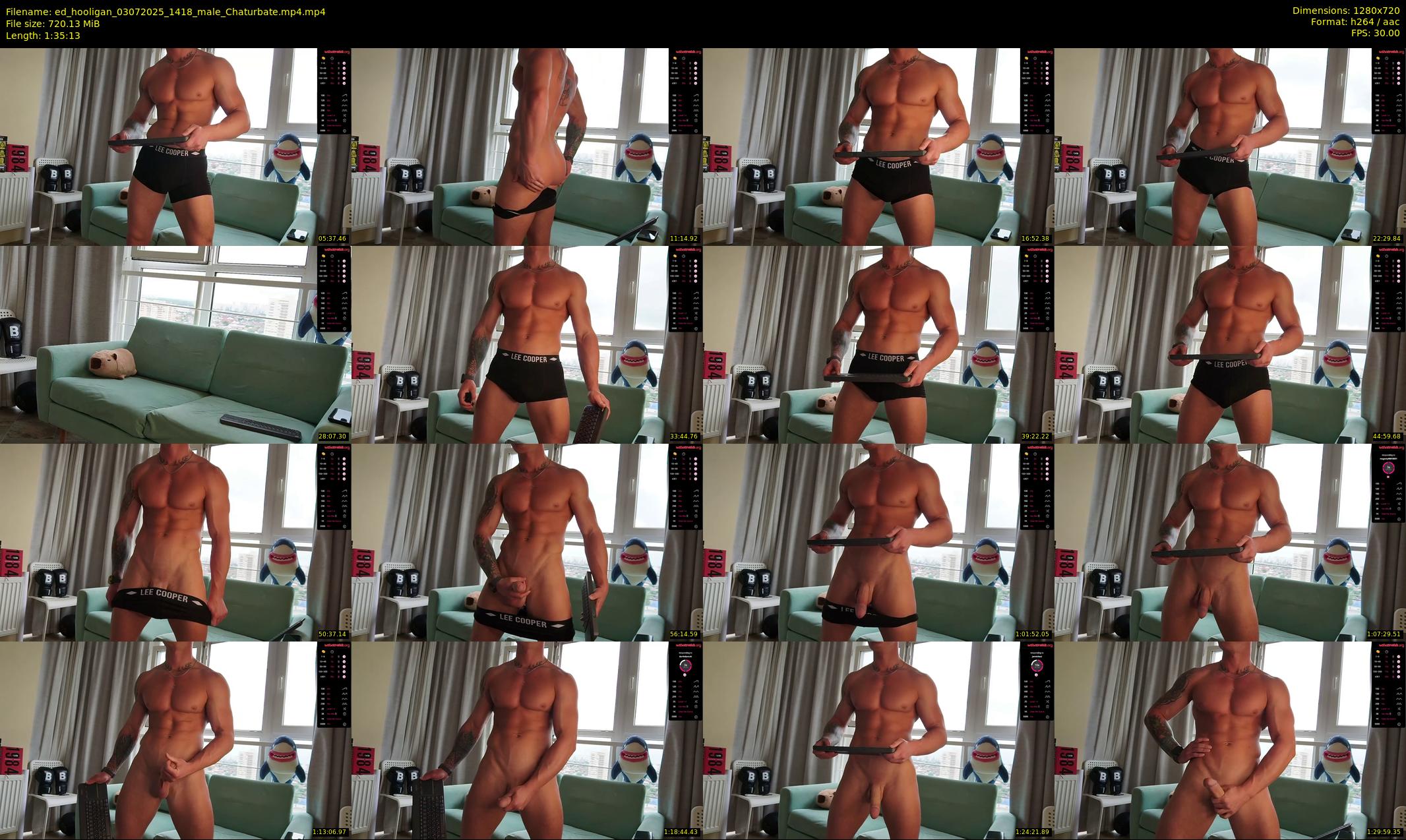 ed_hooligan — 96 minute Chaturbate male cam show recording, 720p, Jul 3, 2025