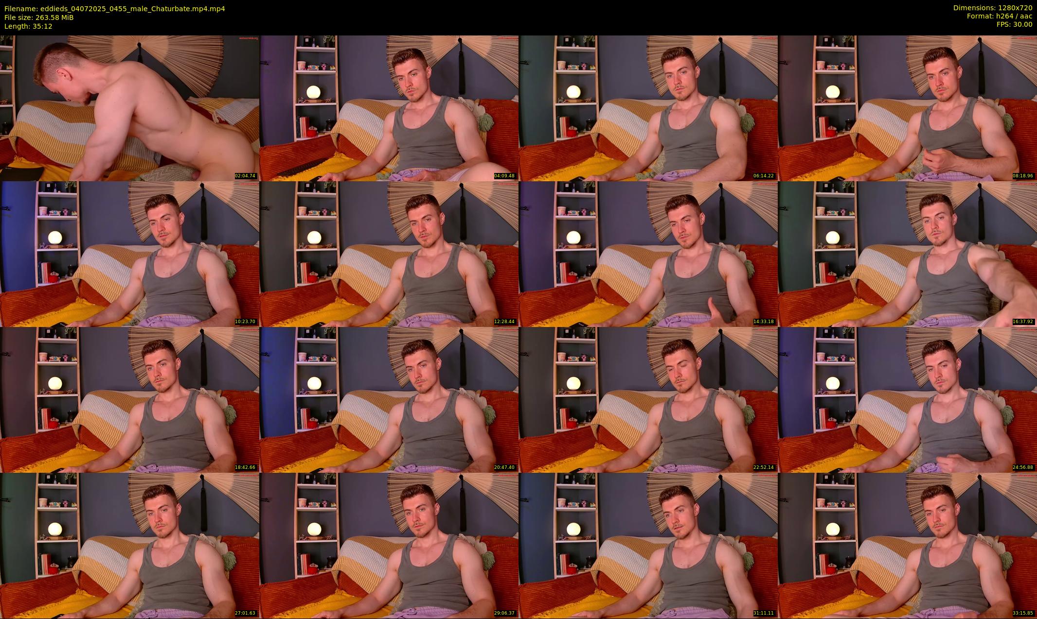 eddieds — 36 minute Chaturbate male cam show recording, 720p, Jul 4, 2025