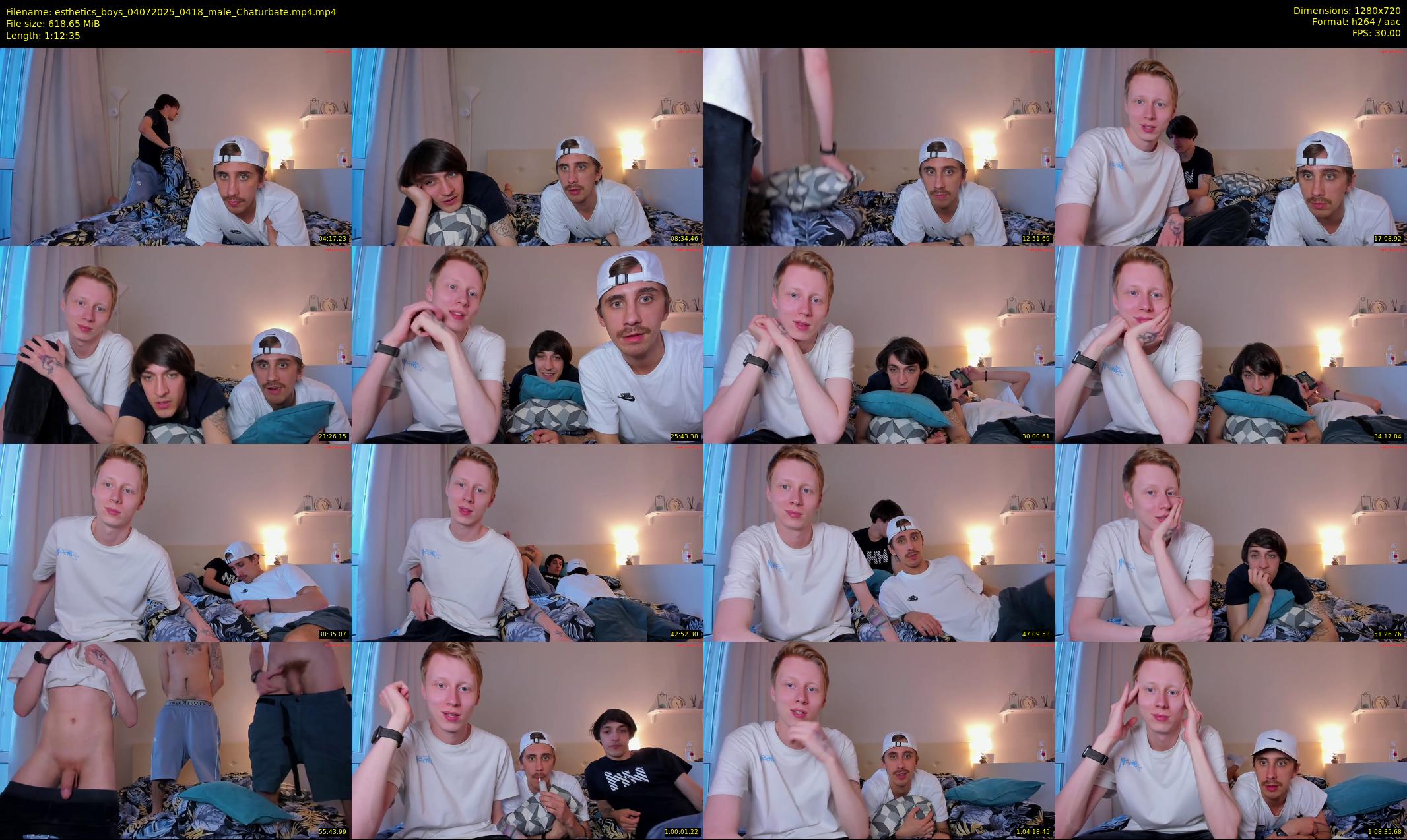 esthetics_boys — 73 minute Chaturbate male cam show recording, 720p, Jul 4, 2025
