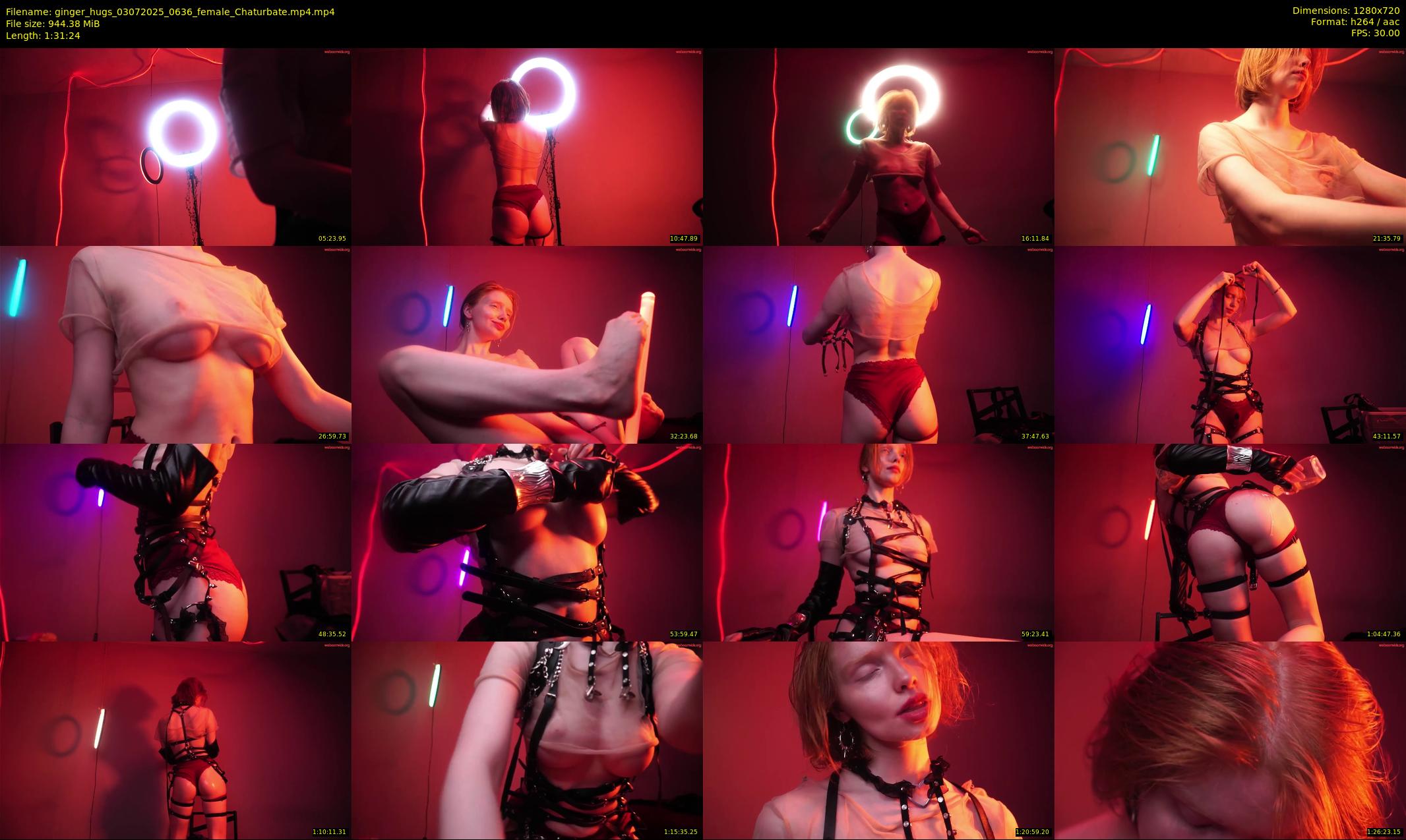 ginger_hugs — 92 minute Chaturbate female cam show recording, 720p, Jul 3, 2025