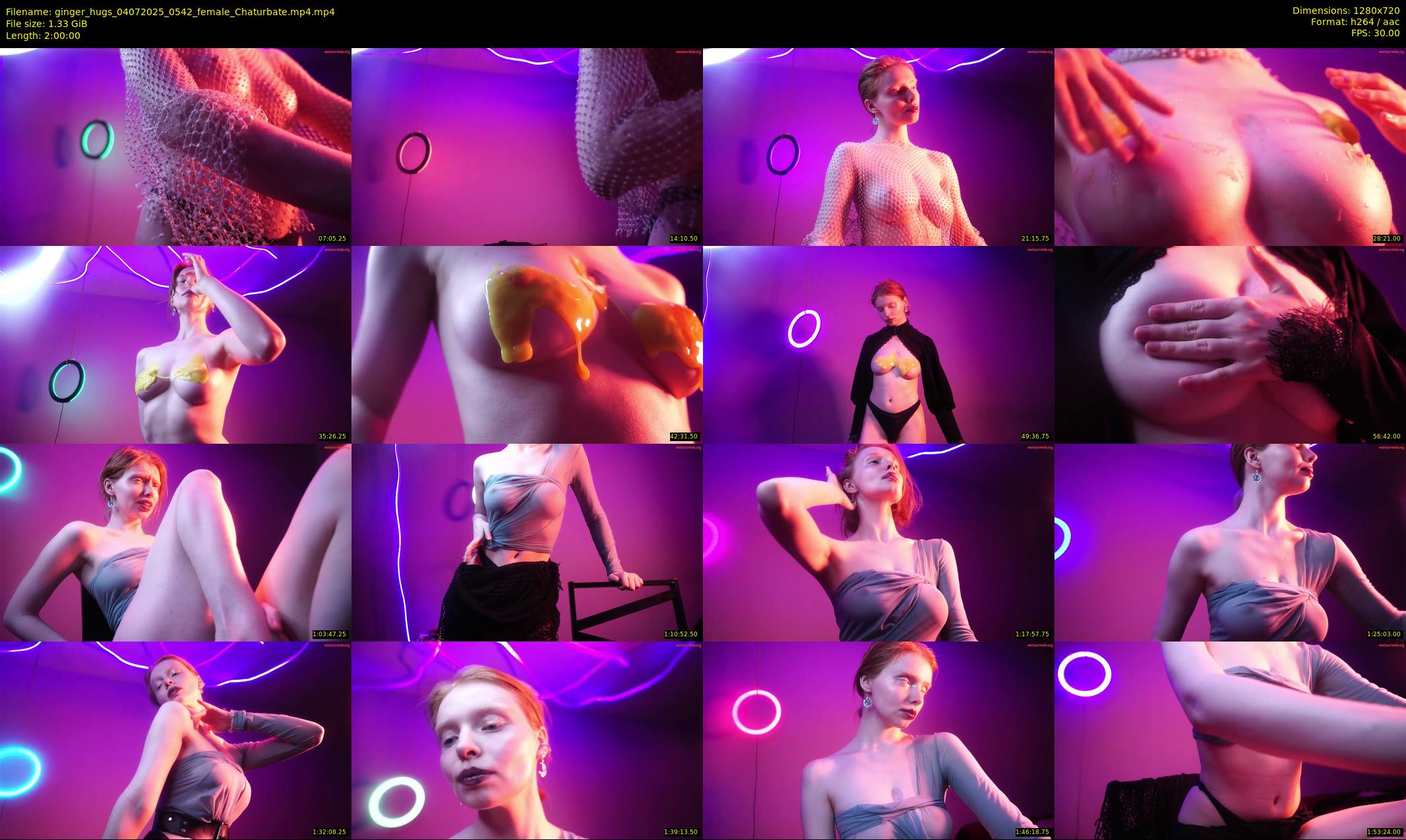 ginger_hugs — 120 minute Chaturbate female cam show recording, 720p, Jul 4, 2025