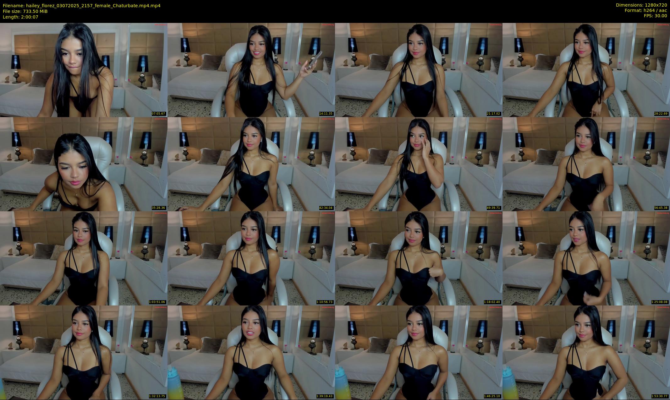 hailey_florez — 121 minute Chaturbate female cam show recording, 720p, Jul 3, 2025