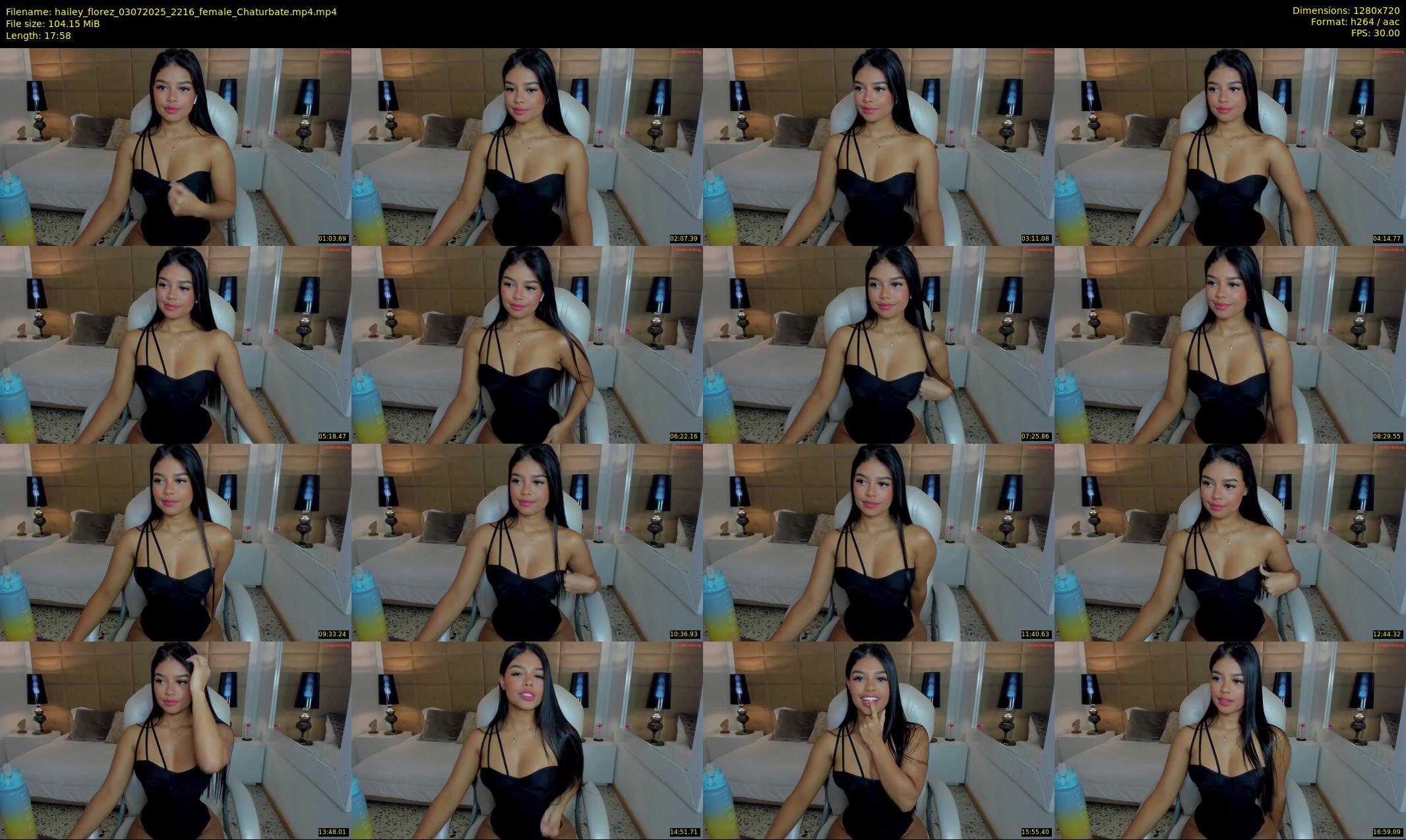 hailey_florez — 18 minute Chaturbate female cam show recording, 720p, Jul 3, 2025