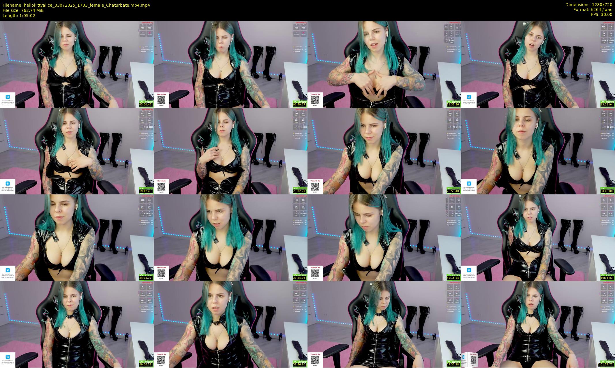 hellokittyalice — 66 minute Chaturbate female cam show recording, 720p, Jul 3, 2025