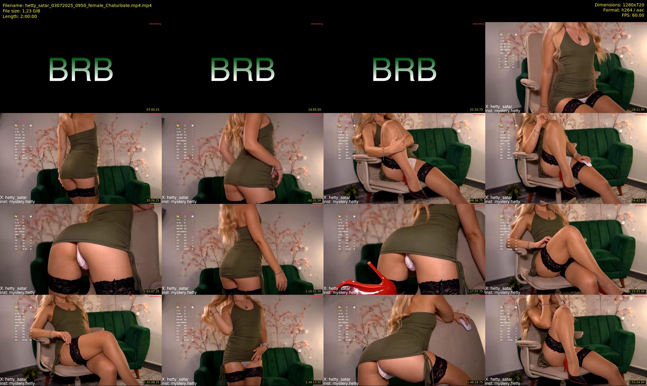 hetty_satar — 120 minute Chaturbate female cam show recording, 720p, Jul 3, 2025