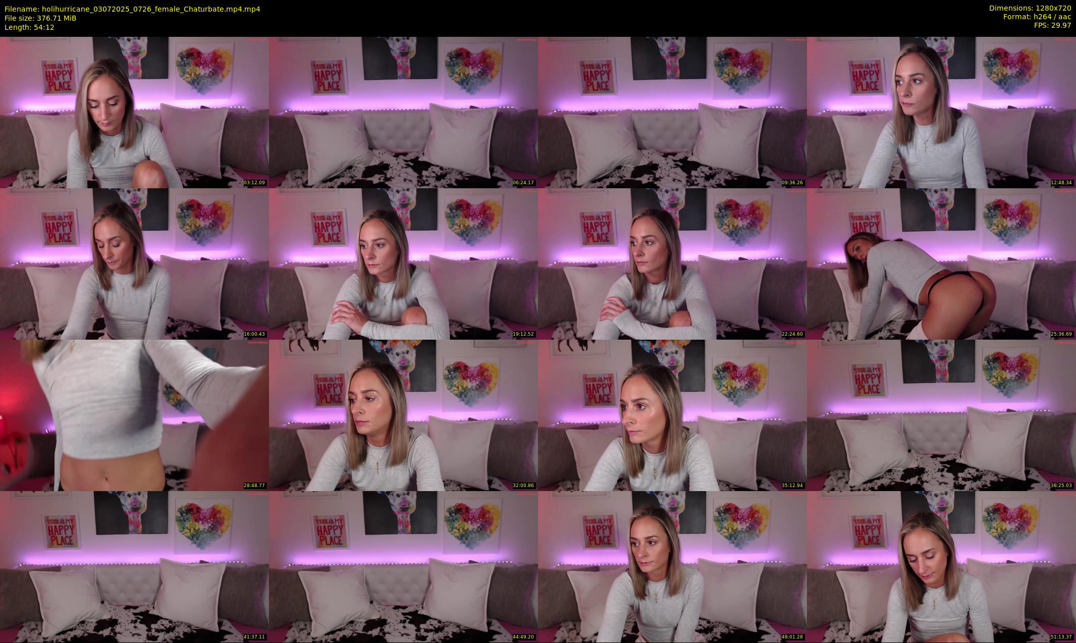 holihurricane — 55 minute Chaturbate female cam show recording, 720p, Jul 3, 2025