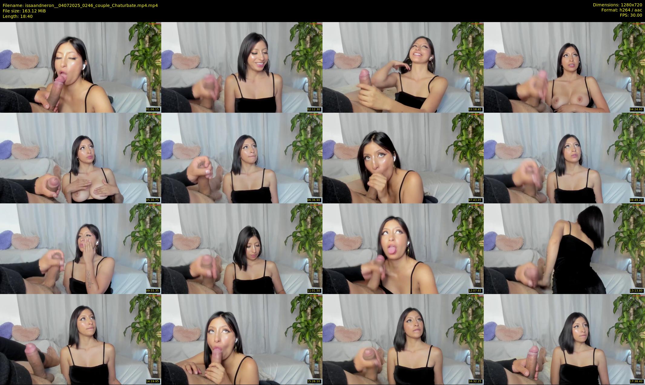 issaandneron_ — 19 minute Chaturbate couple cam show recording, 720p, Jul 4, 2025