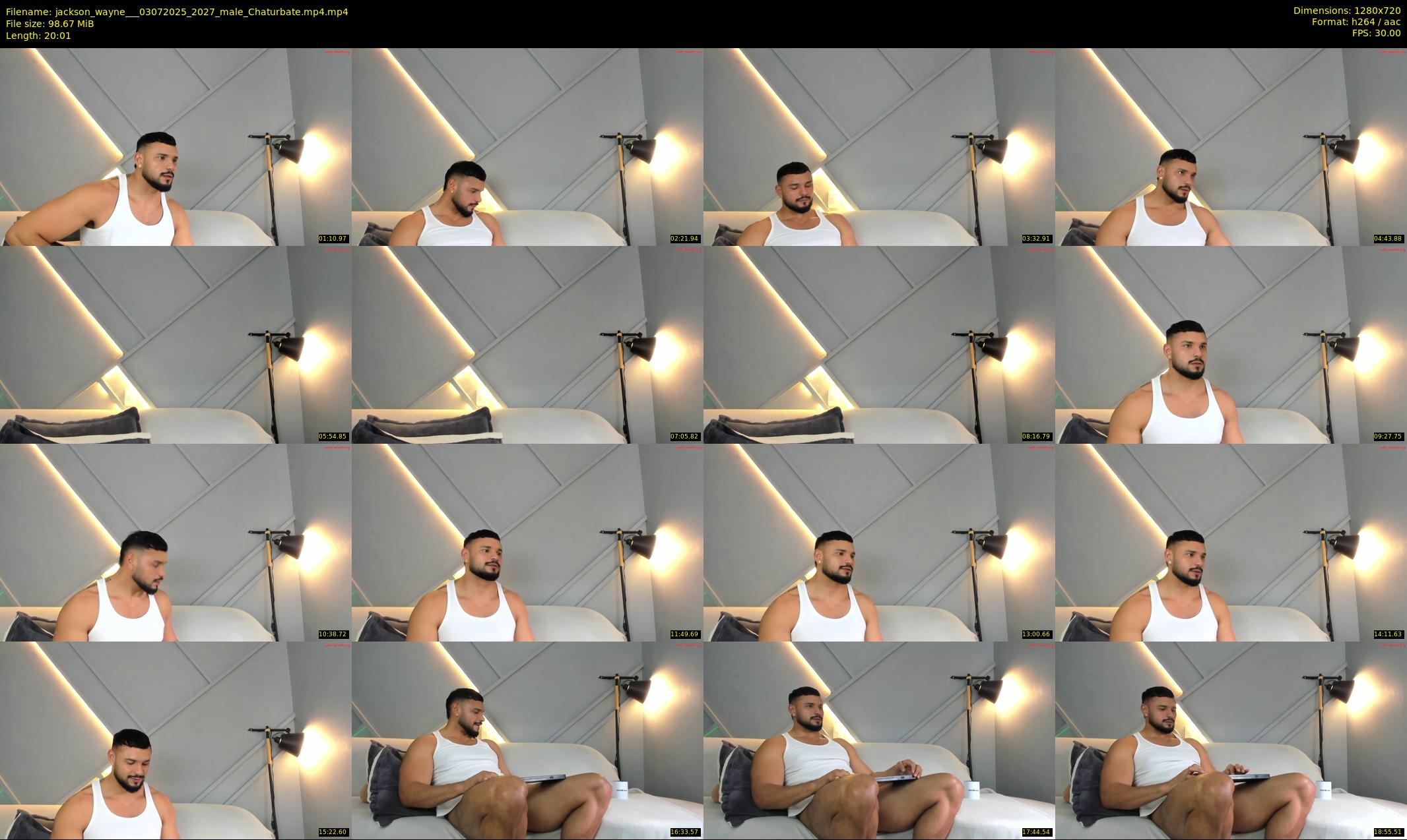 jackson_wayne__ — 21 minute Chaturbate male cam show recording, 720p, Jul 3, 2025