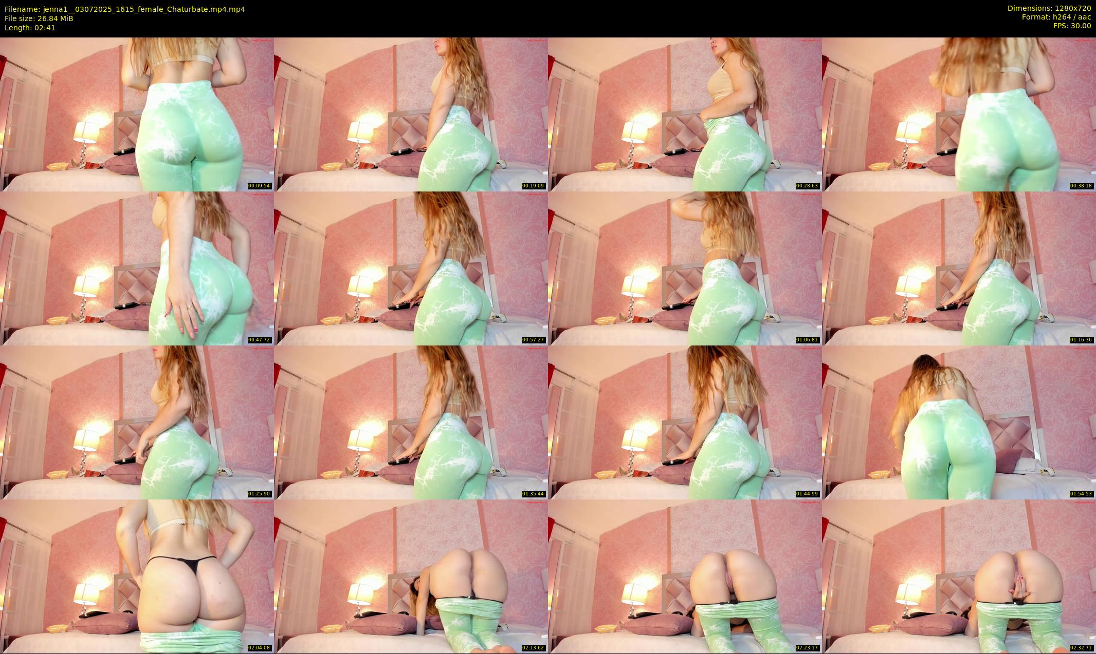 jenna1_ — 3 minute Chaturbate female cam show recording, 720p, Jul 3, 2025
