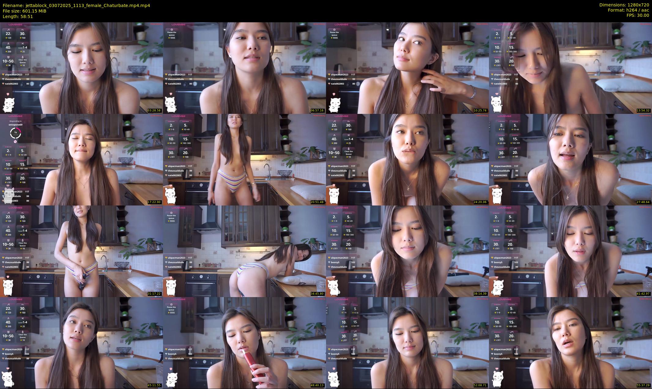 jettablock — 59 minute Chaturbate female cam show recording, 720p, Jul 3, 2025