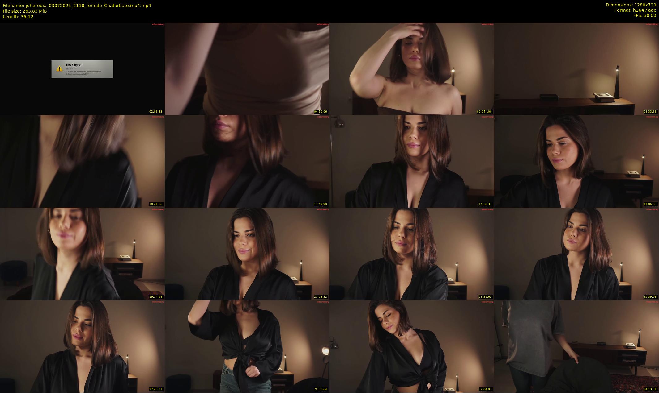 joheredia — 37 minute Chaturbate female cam show recording, 720p, Jul 3, 2025