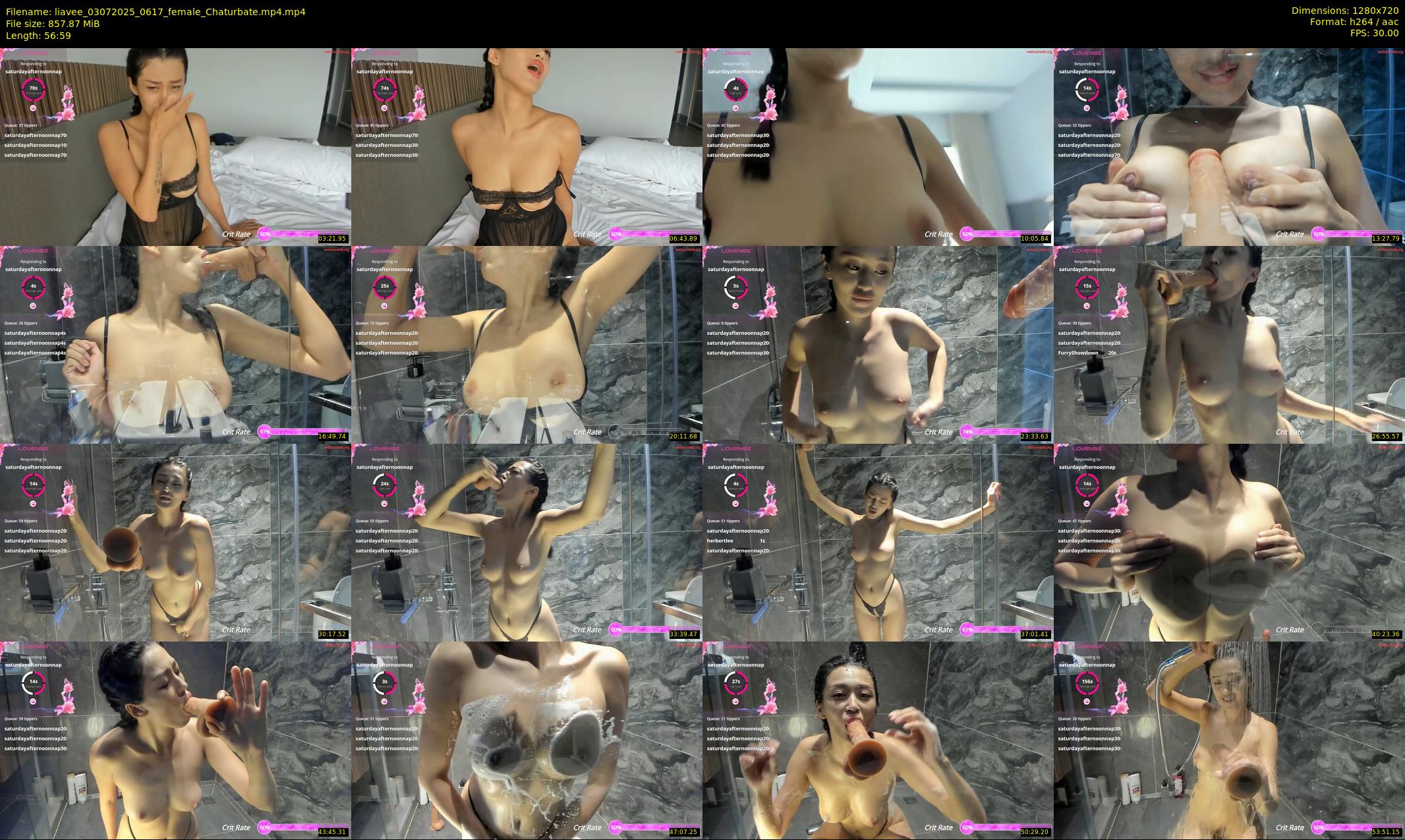 liavee — 57 minute Chaturbate female cam show recording, 720p, Jul 3, 2025