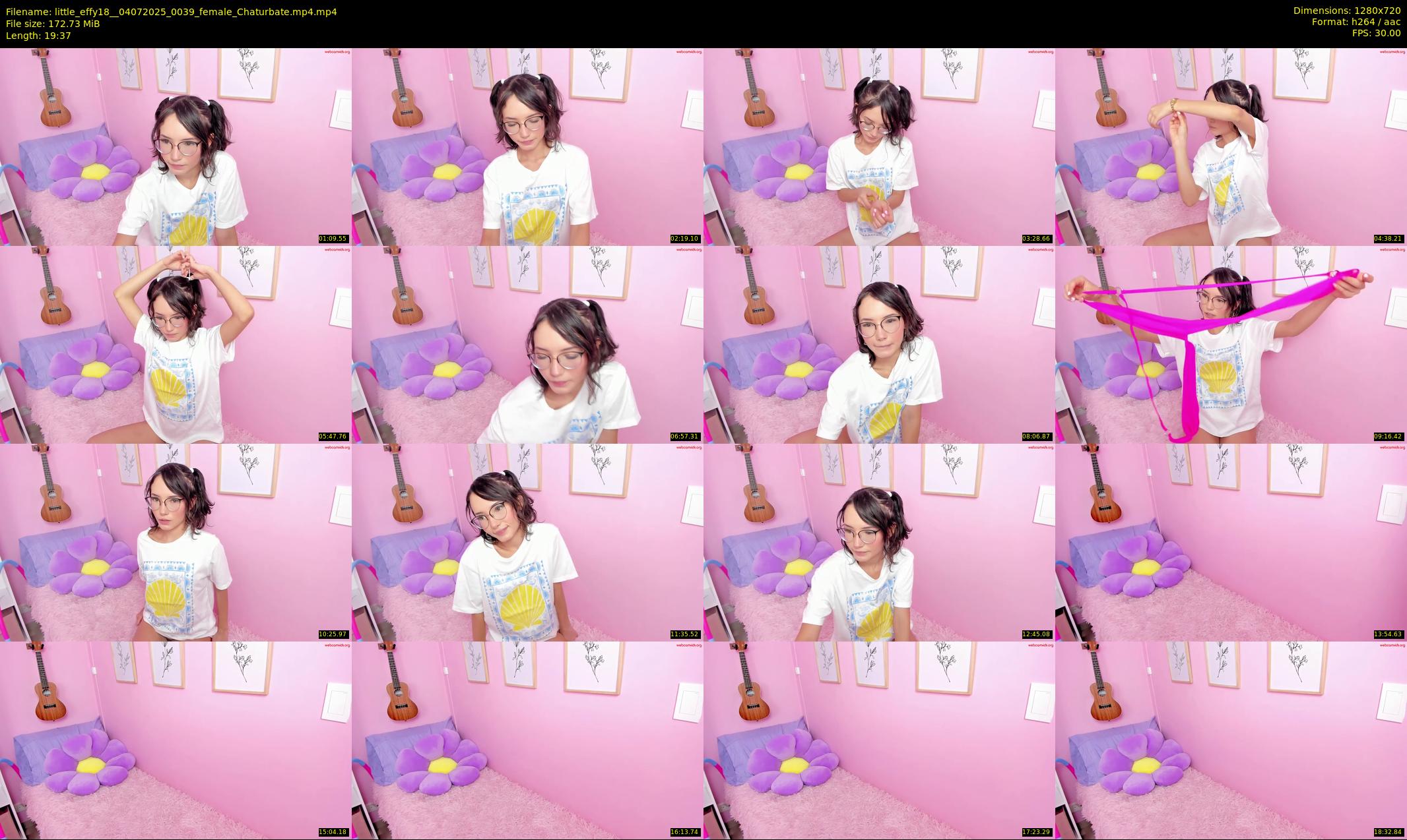 little_effy18_ — 20 minute Chaturbate female cam show recording, 720p, Jul 4, 2025