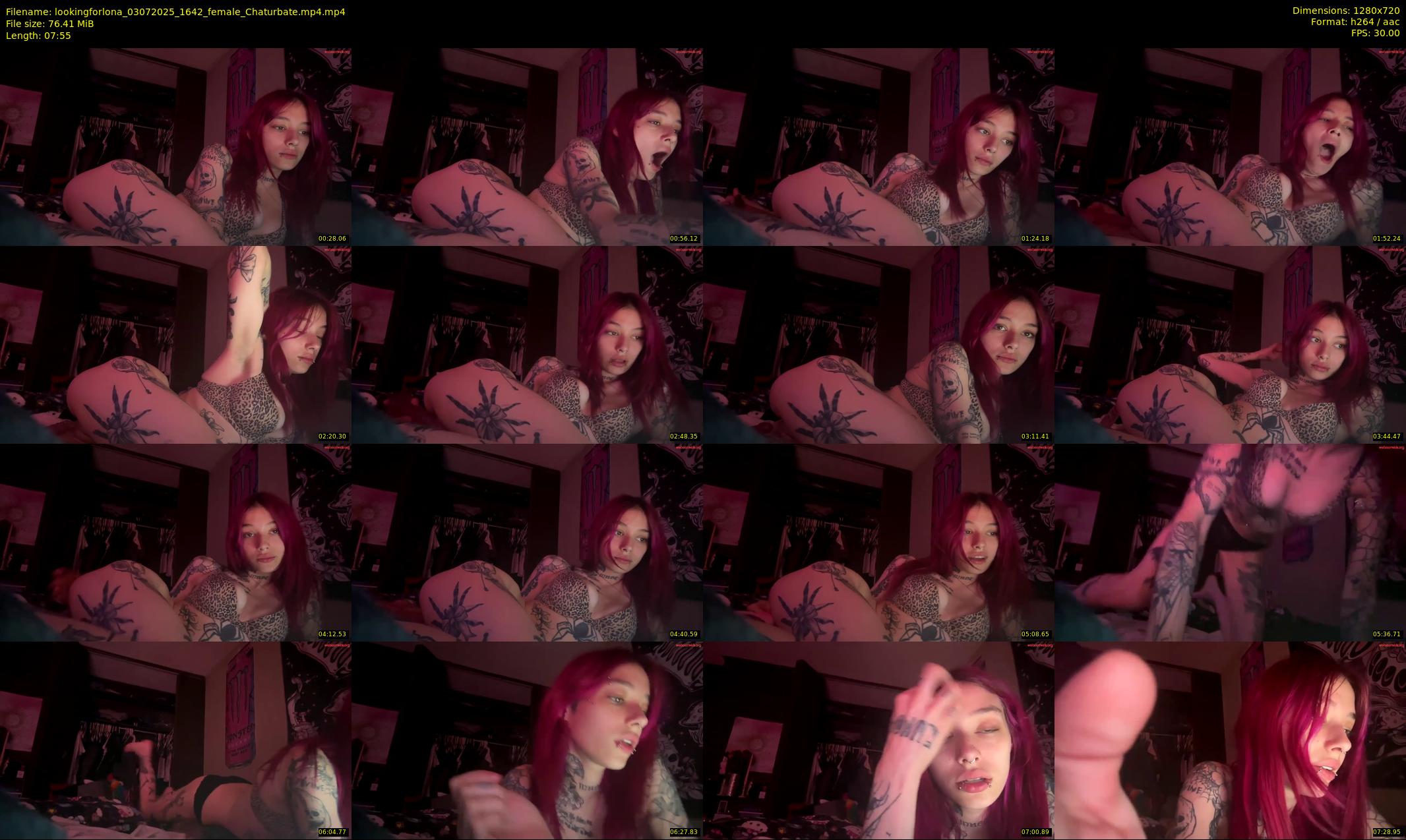 lookingforlona — 8 minute Chaturbate female cam show recording, 720p, Jul 3, 2025