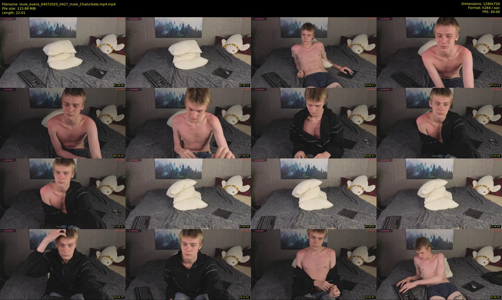 louie_evans — 23 minute Chaturbate male cam show recording, 720p, Jul 4, 2025