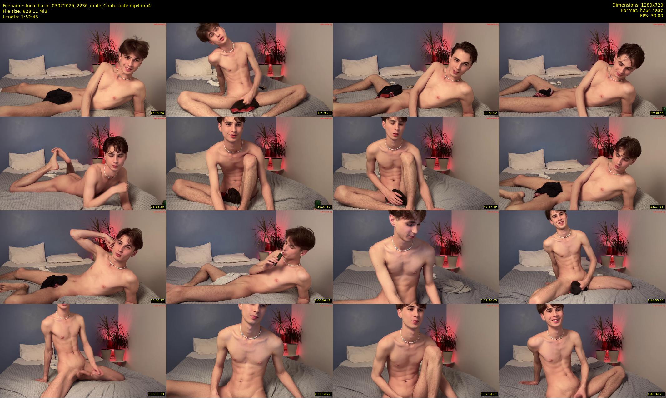 lucacharm — 113 minute Chaturbate male cam show recording, 720p, Jul 3, 2025