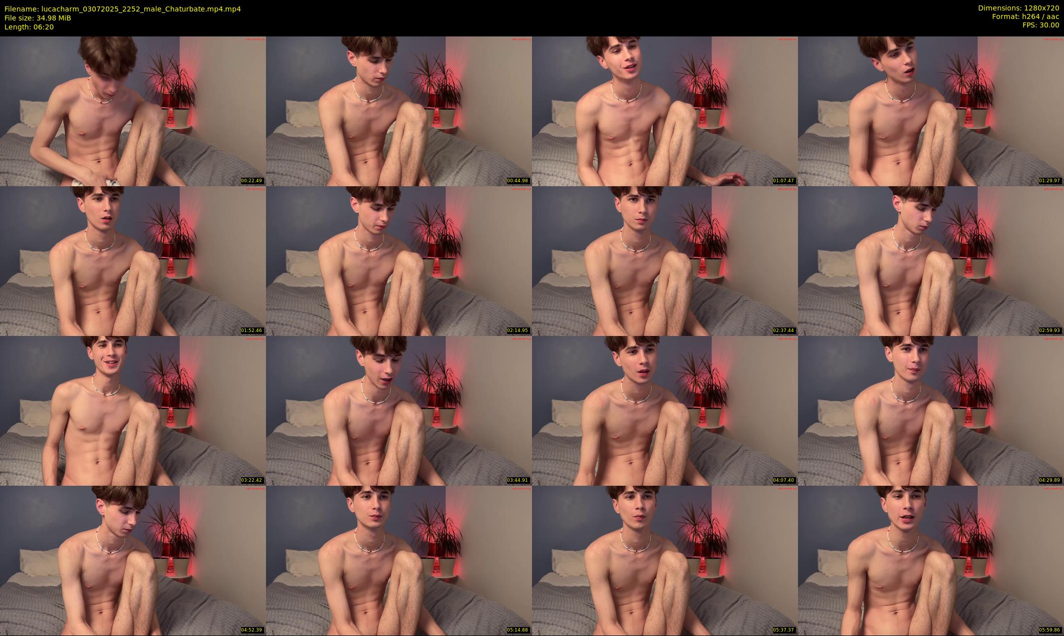 lucacharm — 7 minute Chaturbate male cam show recording, 720p, Jul 3, 2025