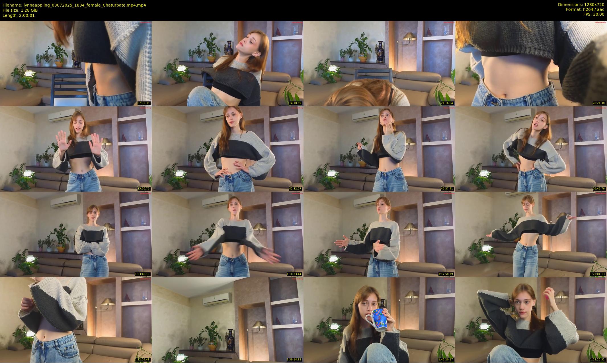 lynnaappling — 121 minute Chaturbate female cam show recording, 720p, Jul 3, 2025
