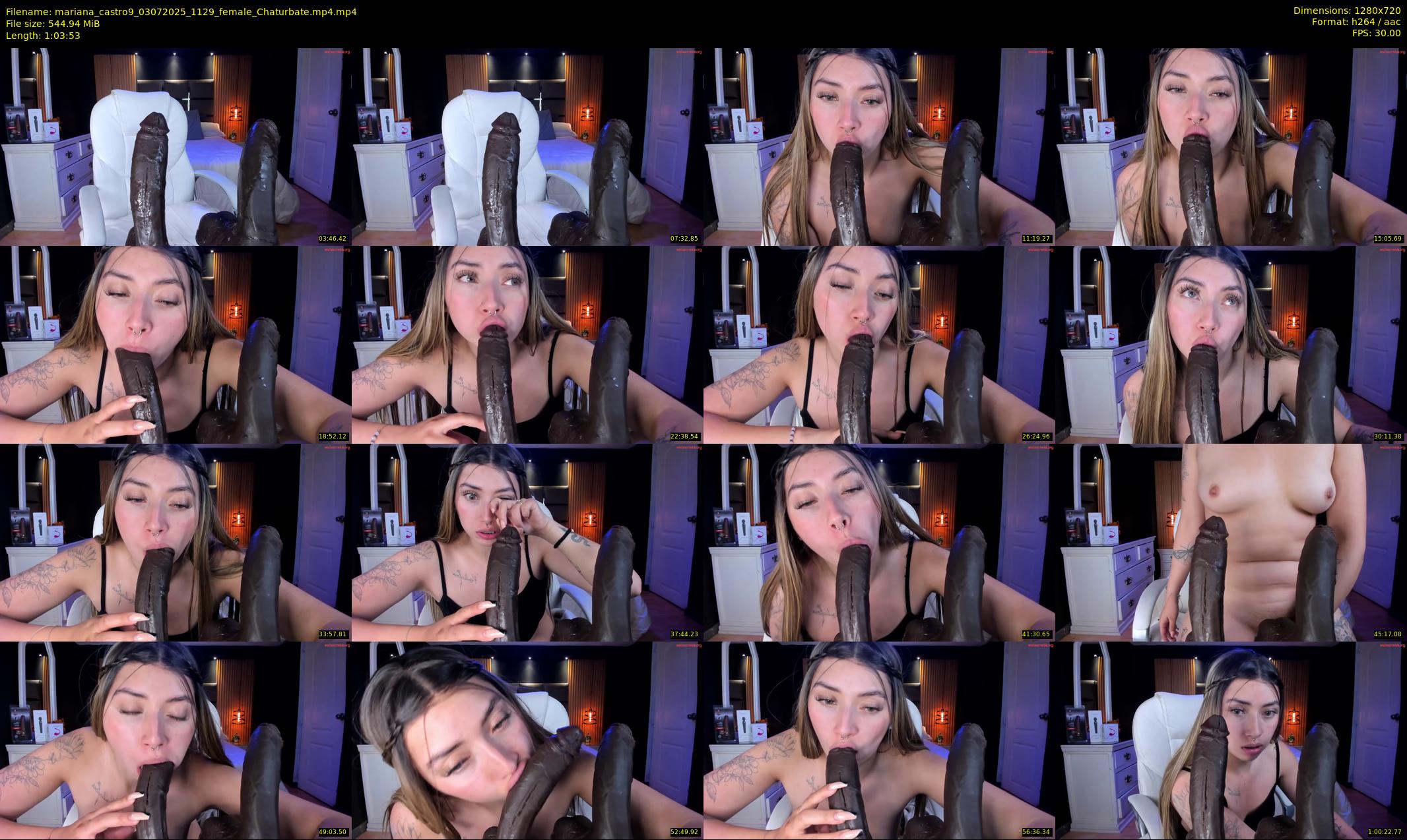 mariana_castro9 — 64 minute Chaturbate female cam show recording, 720p, Jul 3, 2025