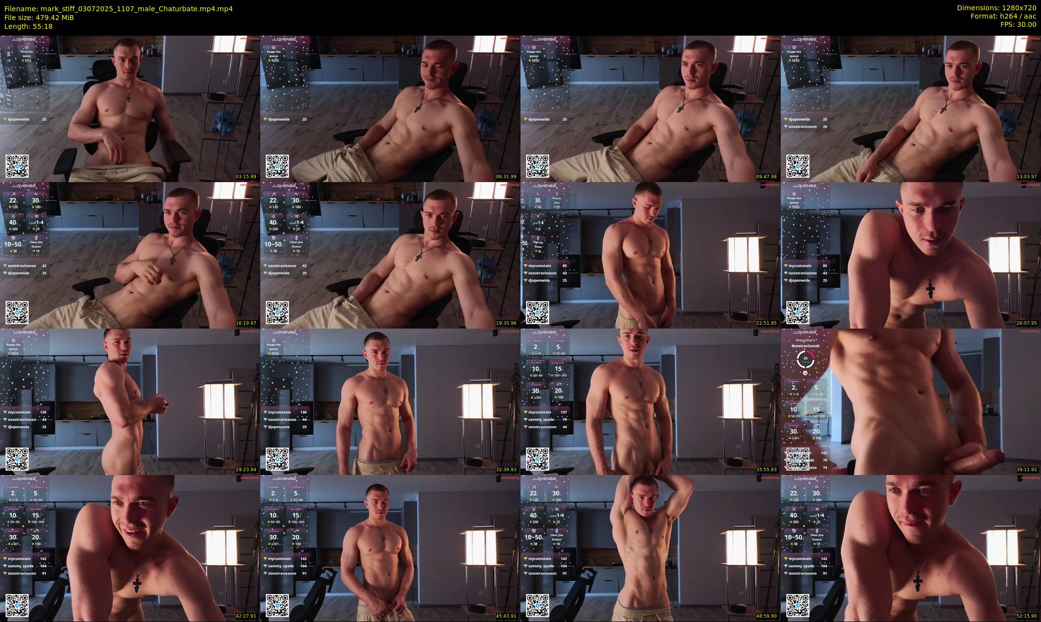 mark_stiff — 56 minute Chaturbate male cam show recording, 720p, Jul 3, 2025