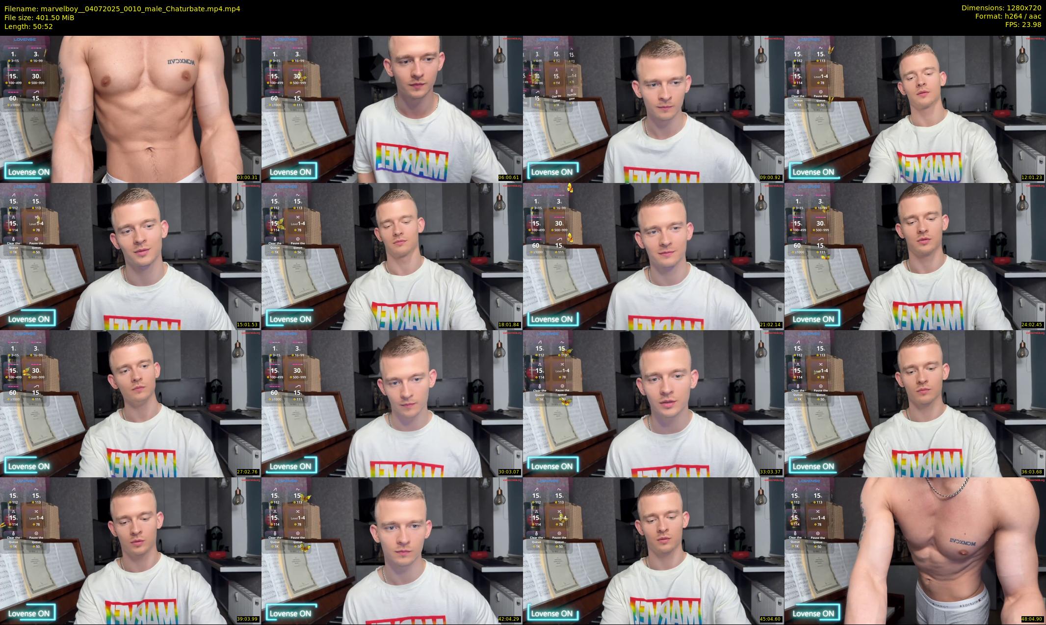 marvelboy_ — 51 minute Chaturbate male cam show recording, 720p, Jul 4, 2025