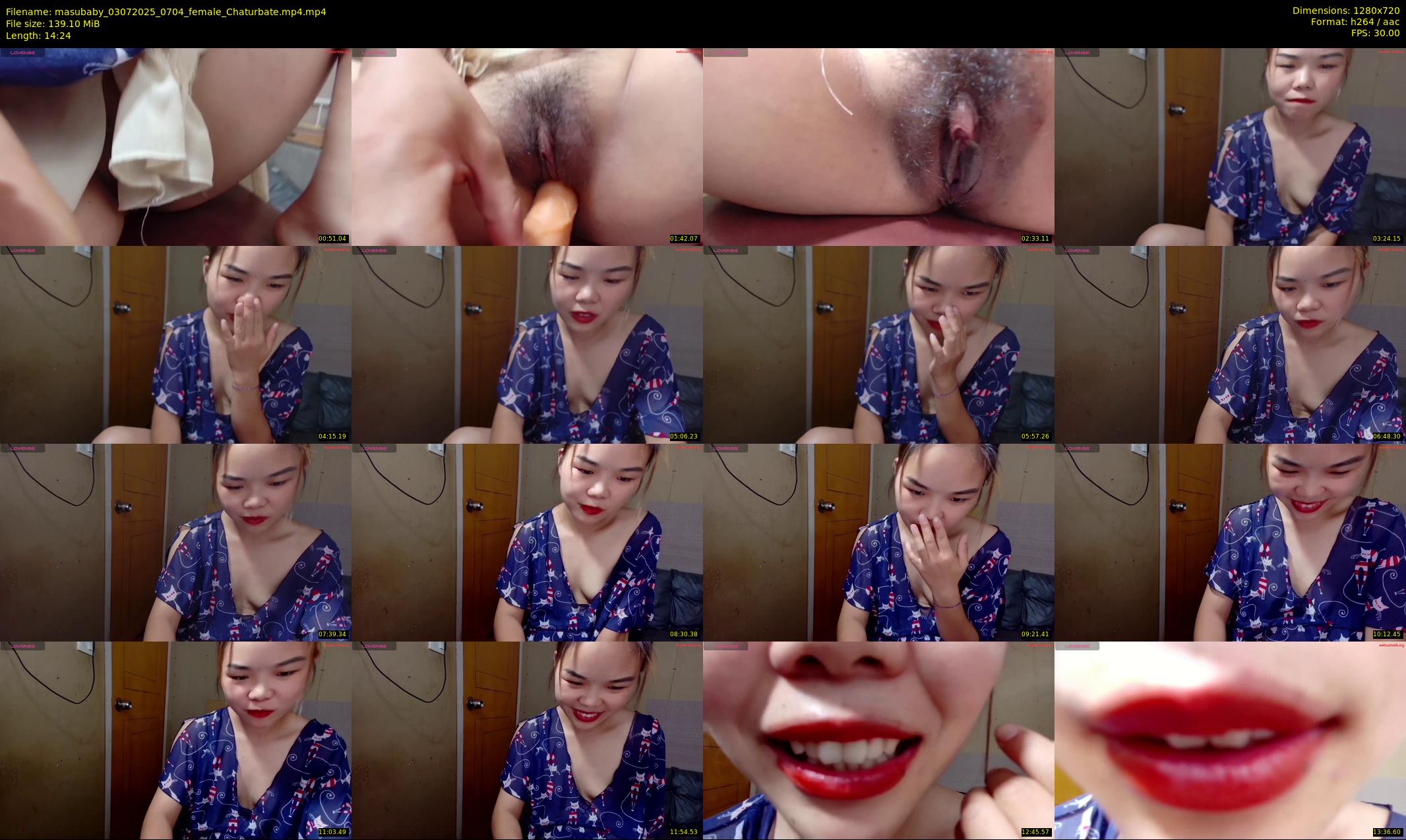 masubaby — 15 minute Chaturbate female cam show recording, 720p, Jul 3, 2025