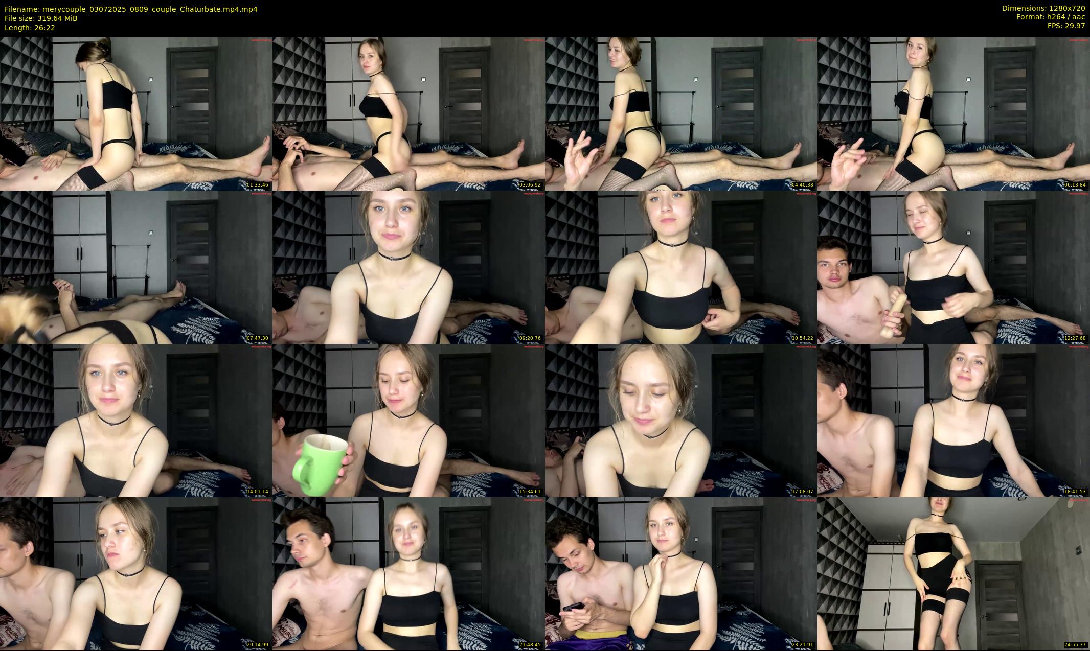 merycouple — 27 minute Chaturbate couple cam show recording, 720p, Jul 3, 2025