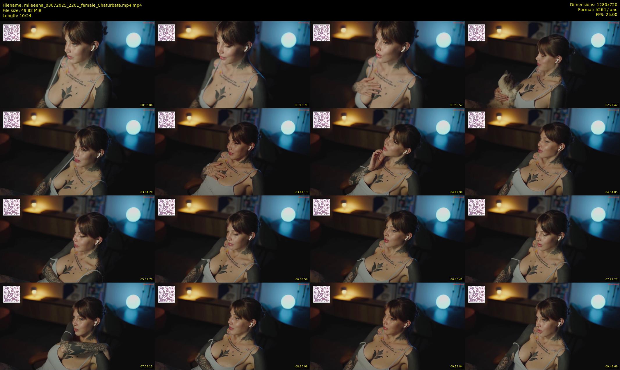 mileeena — 11 minute Chaturbate female cam show recording, 720p, Jul 3, 2025