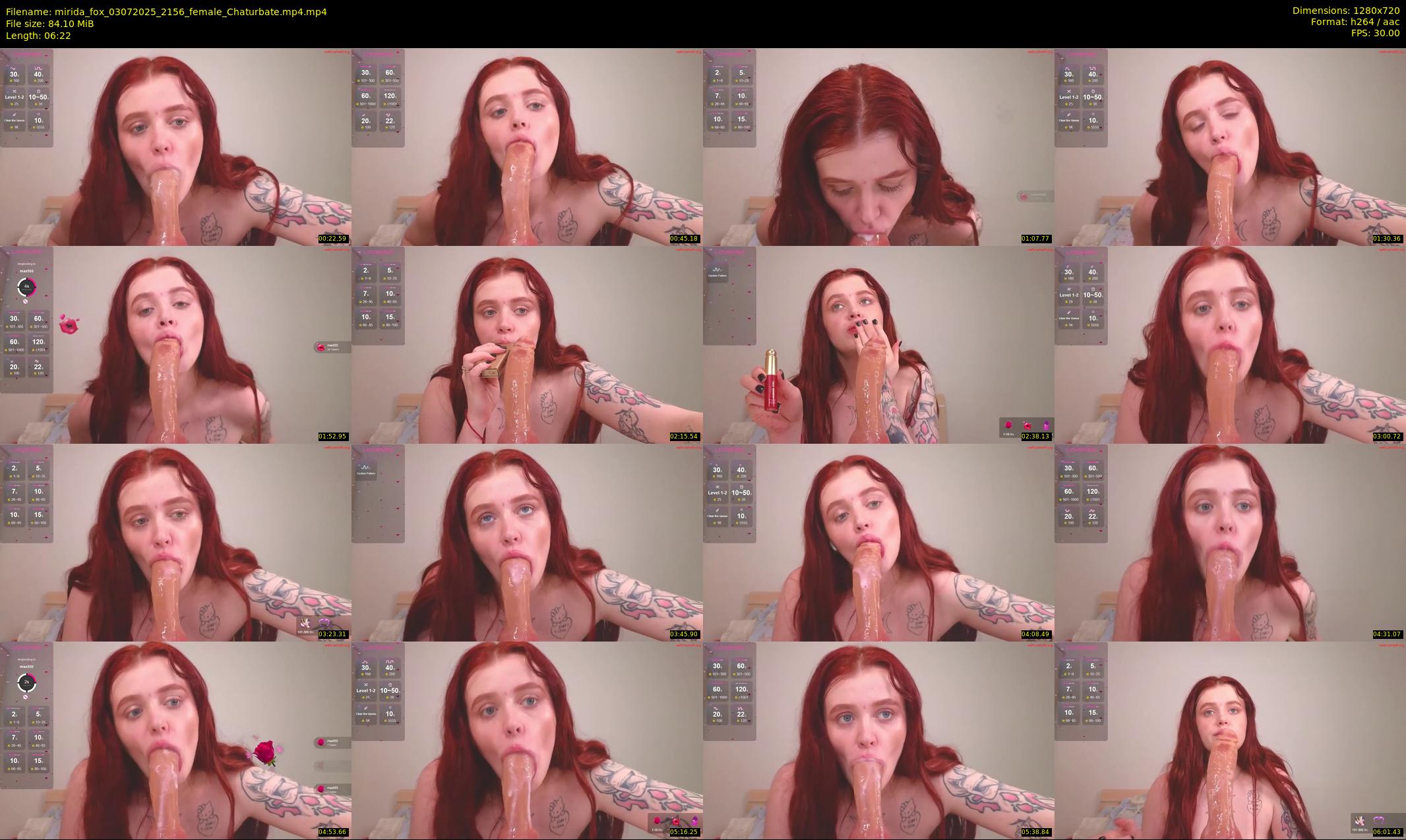 mirida_fox — 7 minute Chaturbate female cam show recording, 720p, Jul 3, 2025