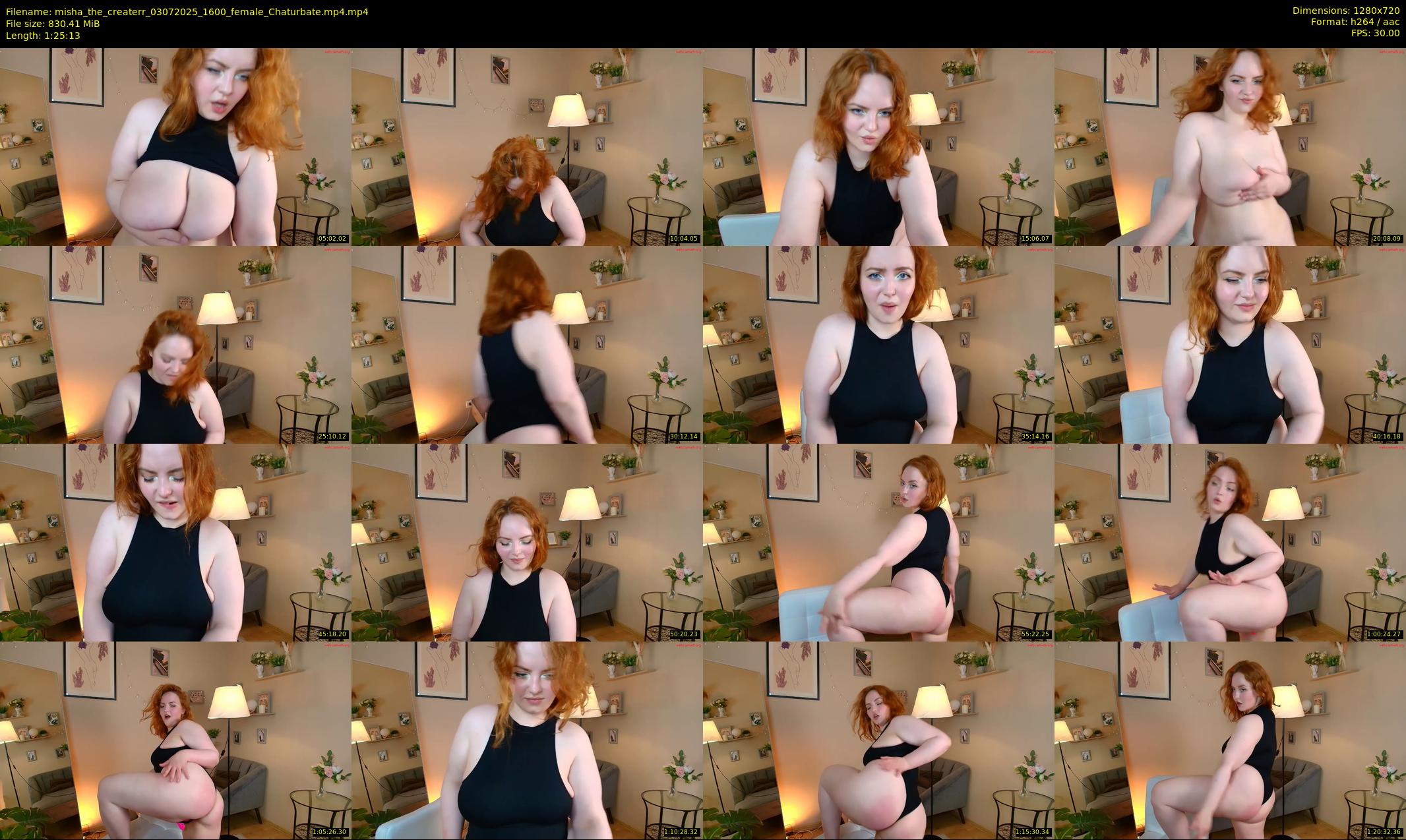 misha_the_createrr — 86 minute Chaturbate female cam show recording, 720p, Jul 3, 2025